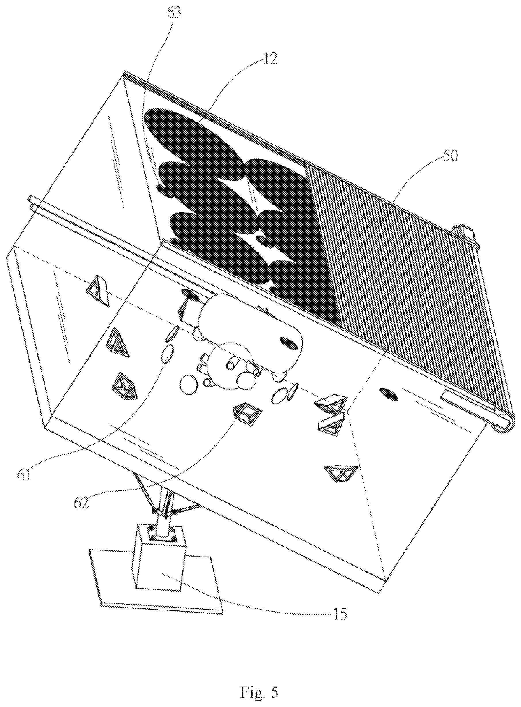 Patent US12562681 Figure 5 – Solar energy storage and generation system