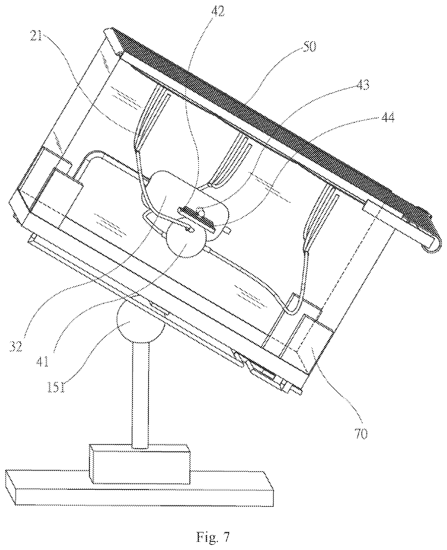 Patent US12562681 Figure 7 – Solar energy storage and generation system
