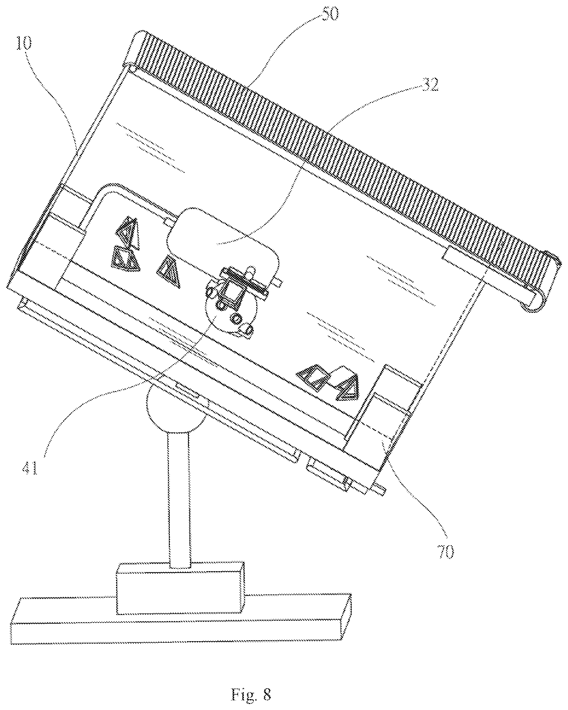 Patent US12562681 Figure 8 – Solar energy storage and generation system