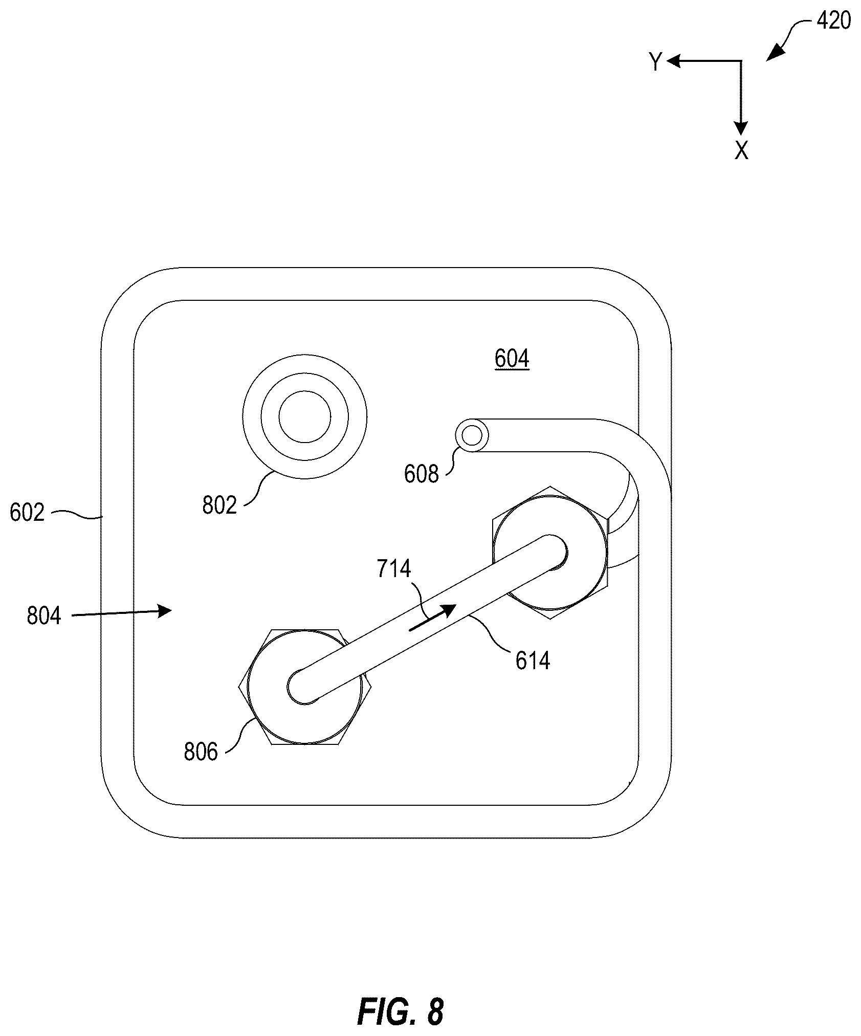 Patent US12562682 Figure 7 – Hybrid receiver for concentrated photovoltaic-thermal power systems, and associated methods