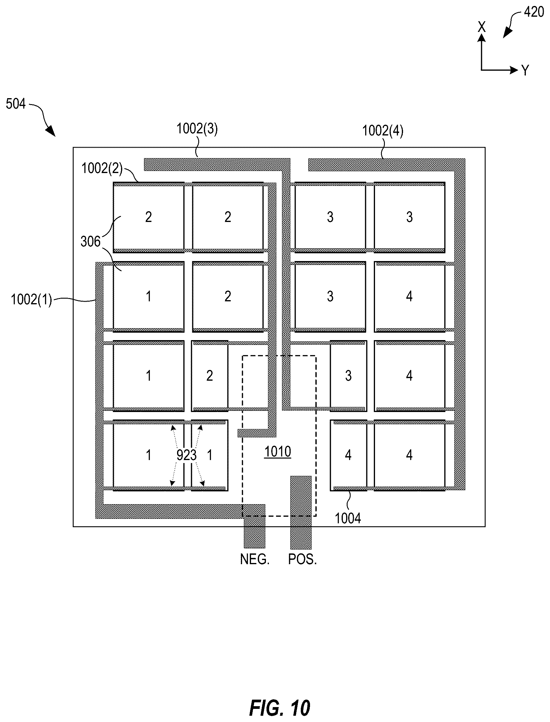 Patent US12562682 Figure 9 – Hybrid receiver for concentrated photovoltaic-thermal power systems, and associated methods