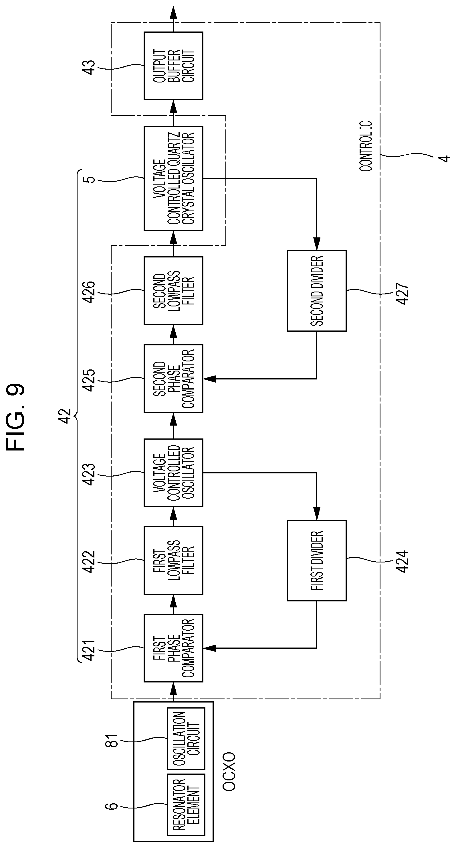 Patent US12562684 Figure 9 – Oscillator