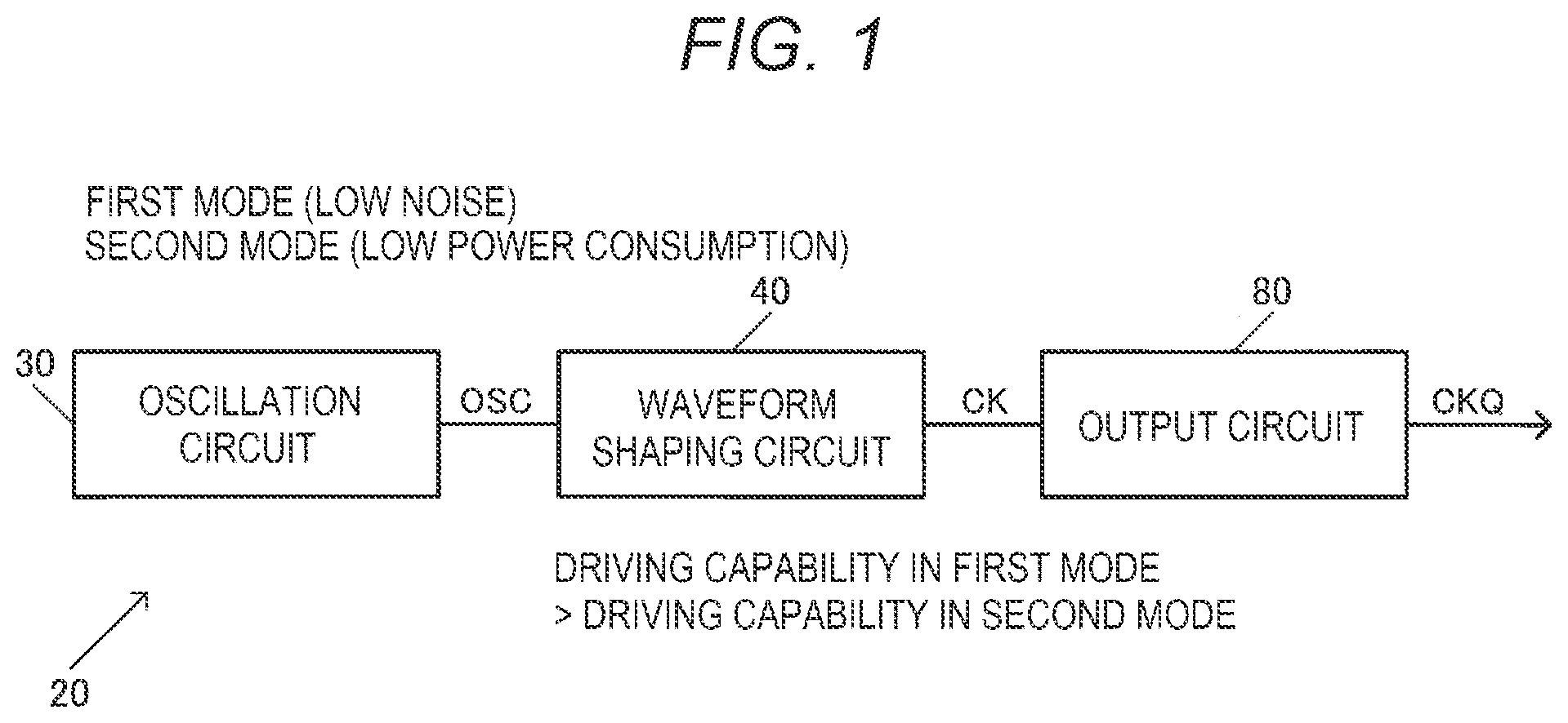 Patent US12562685 Figure 1 – Circuit device and oscillator