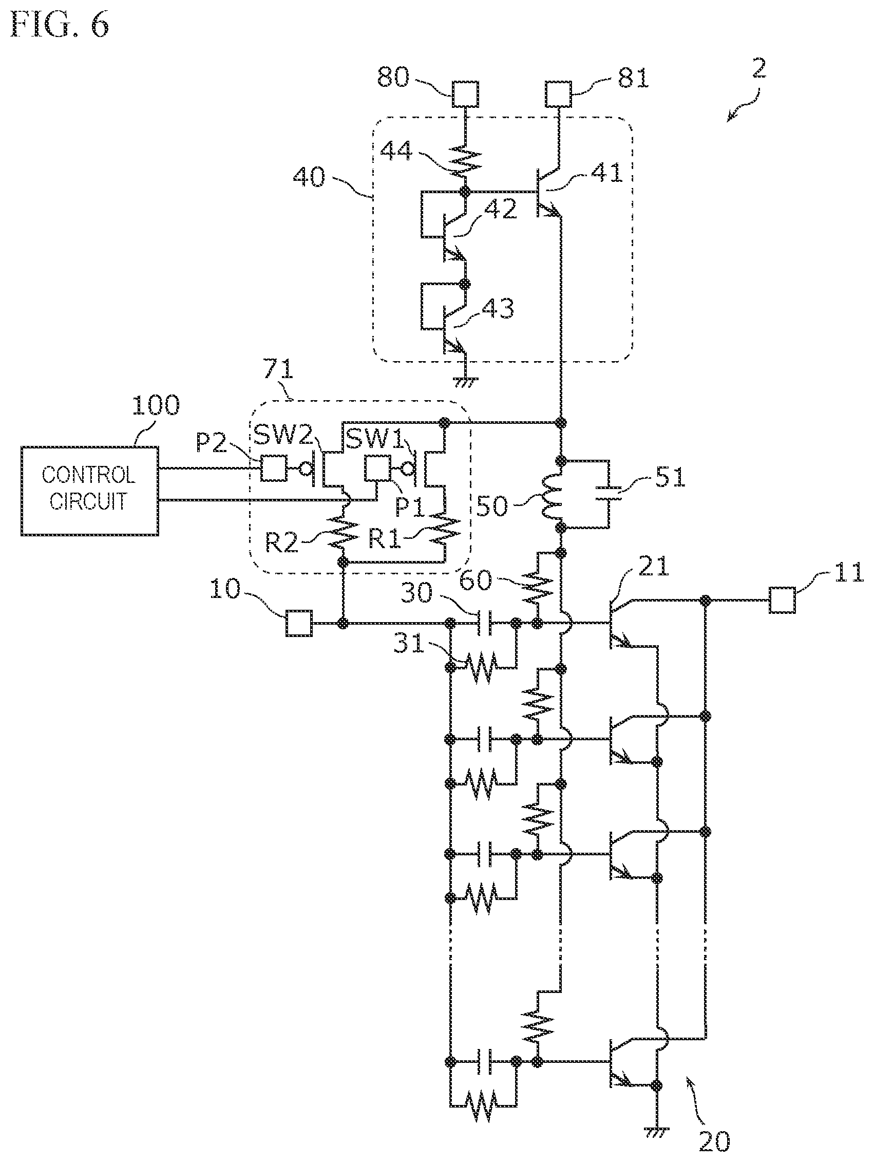 Patent US12562689 Figure 5 – Amplifier unit