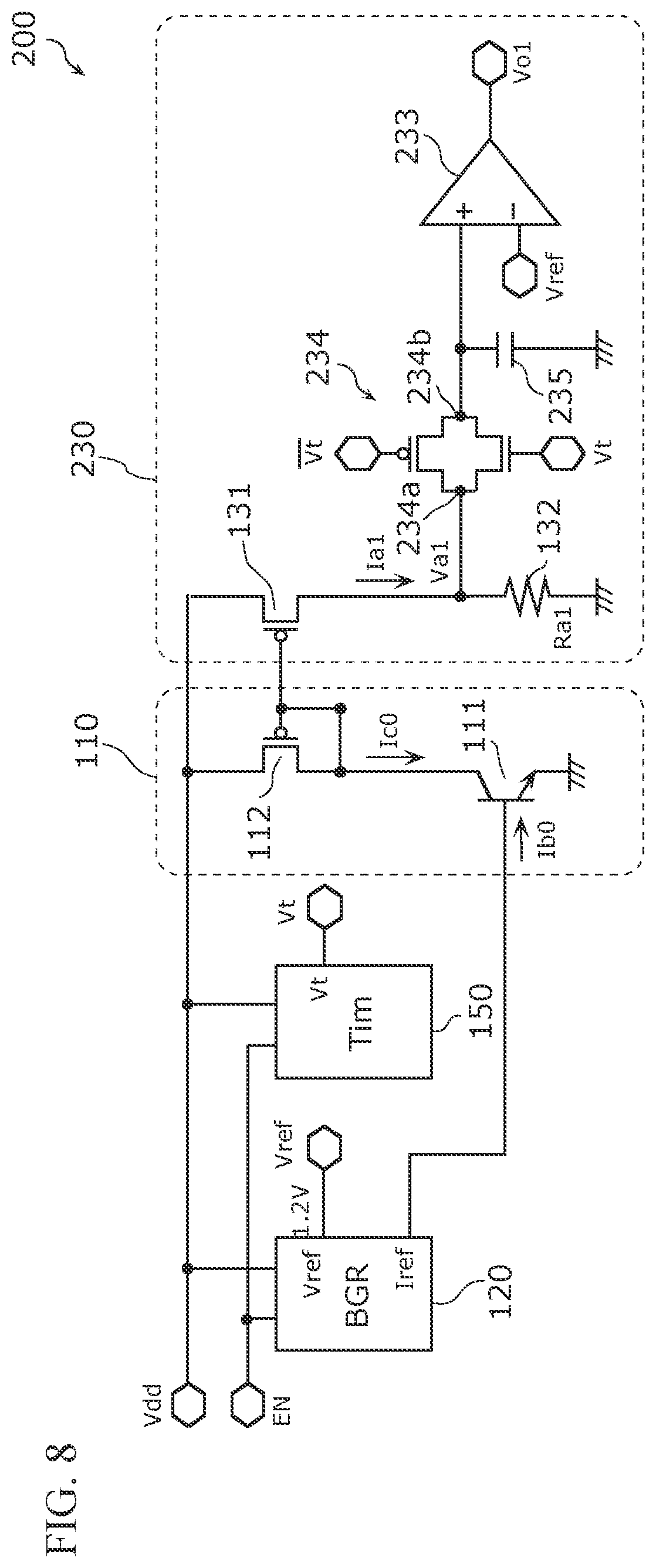 Patent US12562689 Figure 7 – Amplifier unit