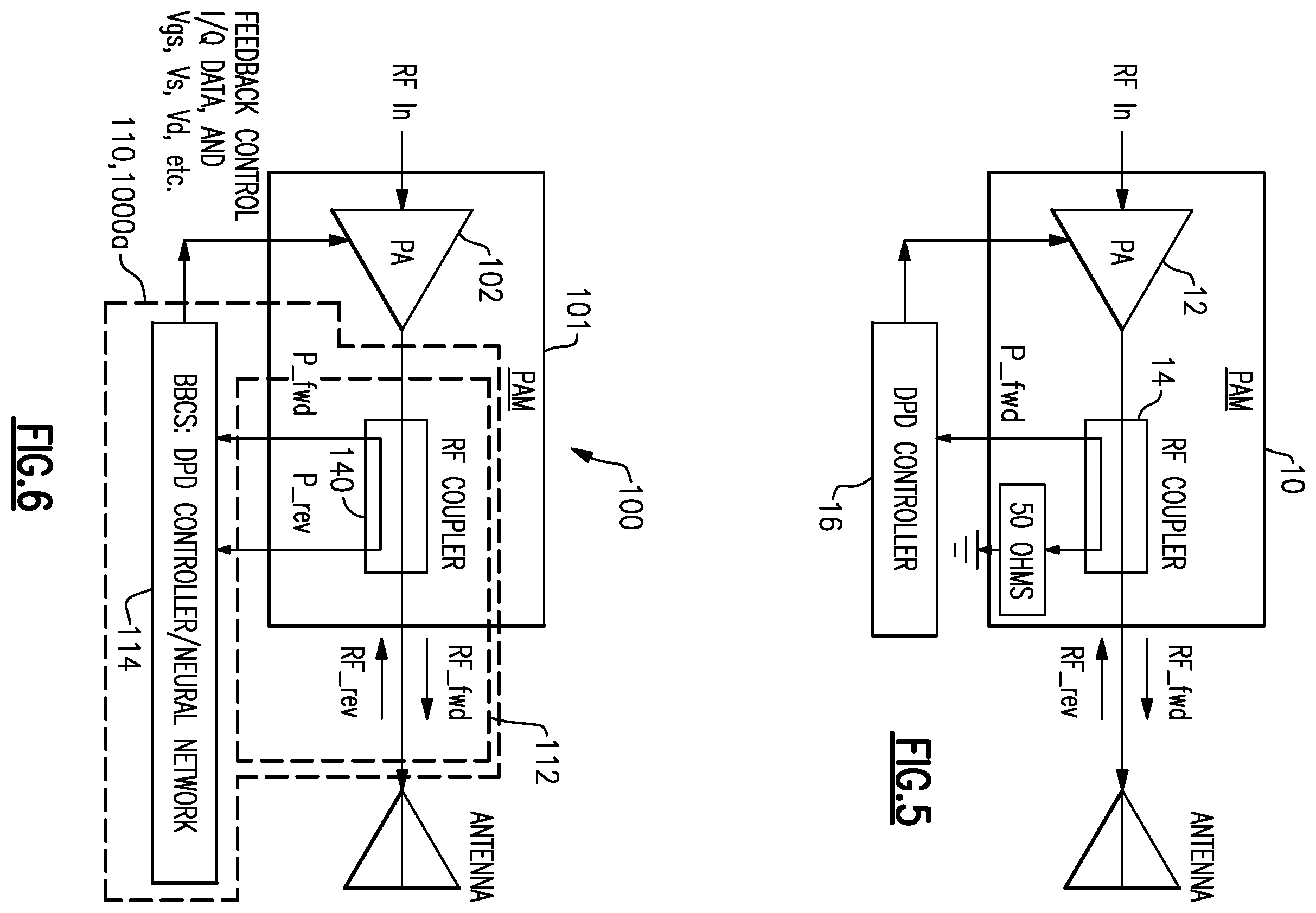 Patent US12562691 Figure 3 – Power amplifier having adaptive array size