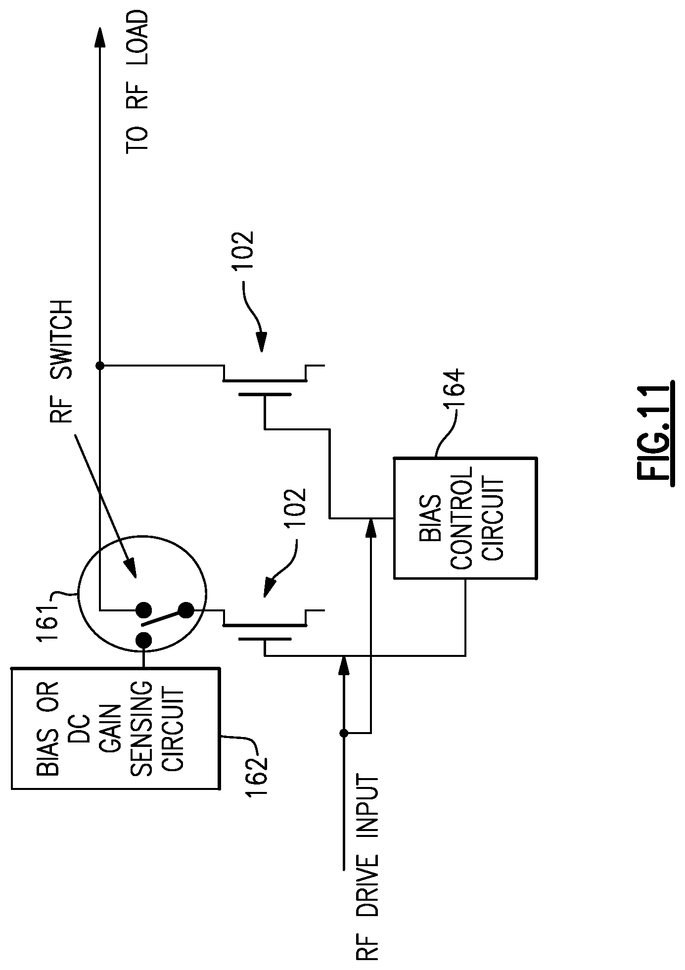 Patent US12562691 Figure 7 – Power amplifier having adaptive array size