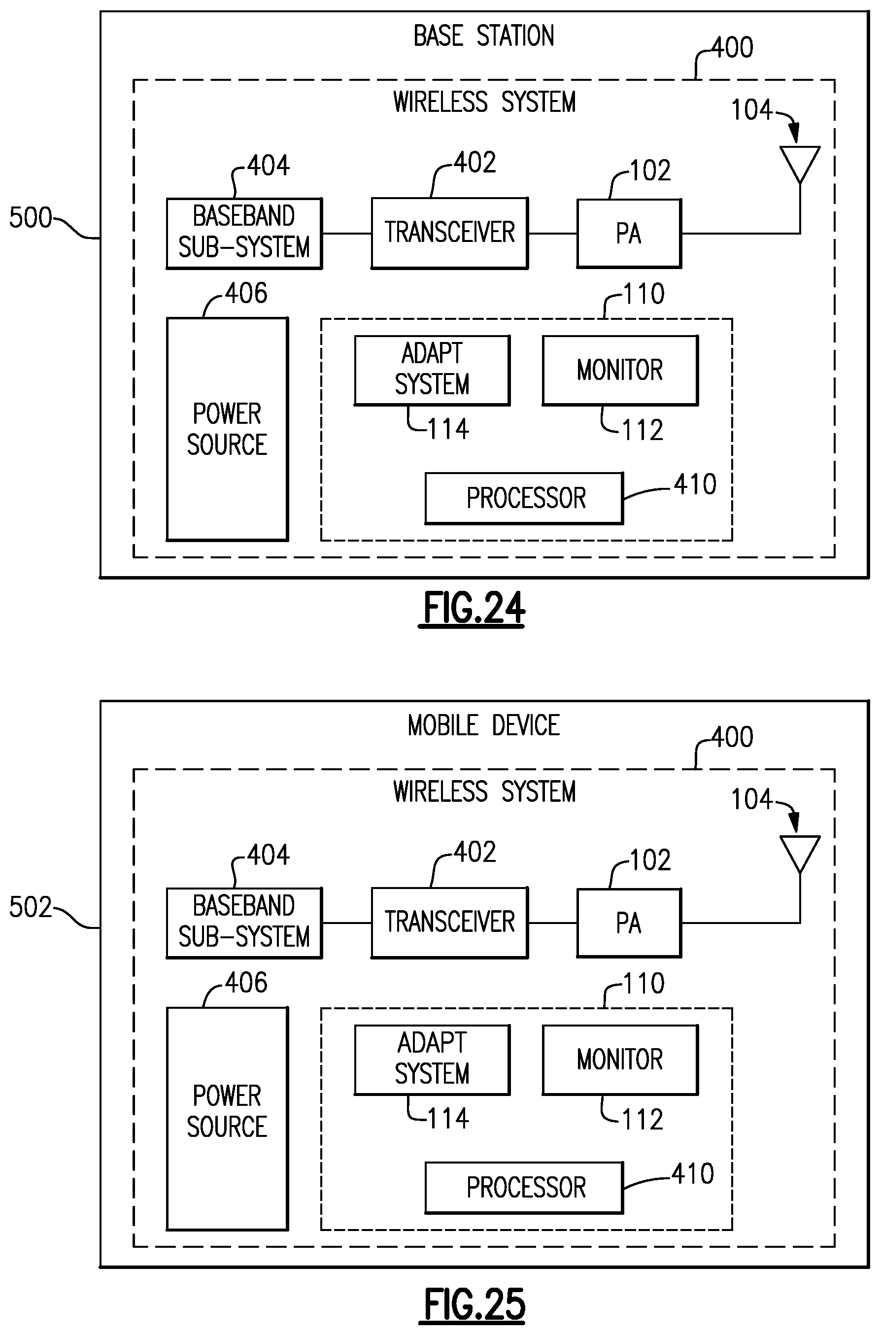 Patent US12562691 Figure 18 – Power amplifier having adaptive array size