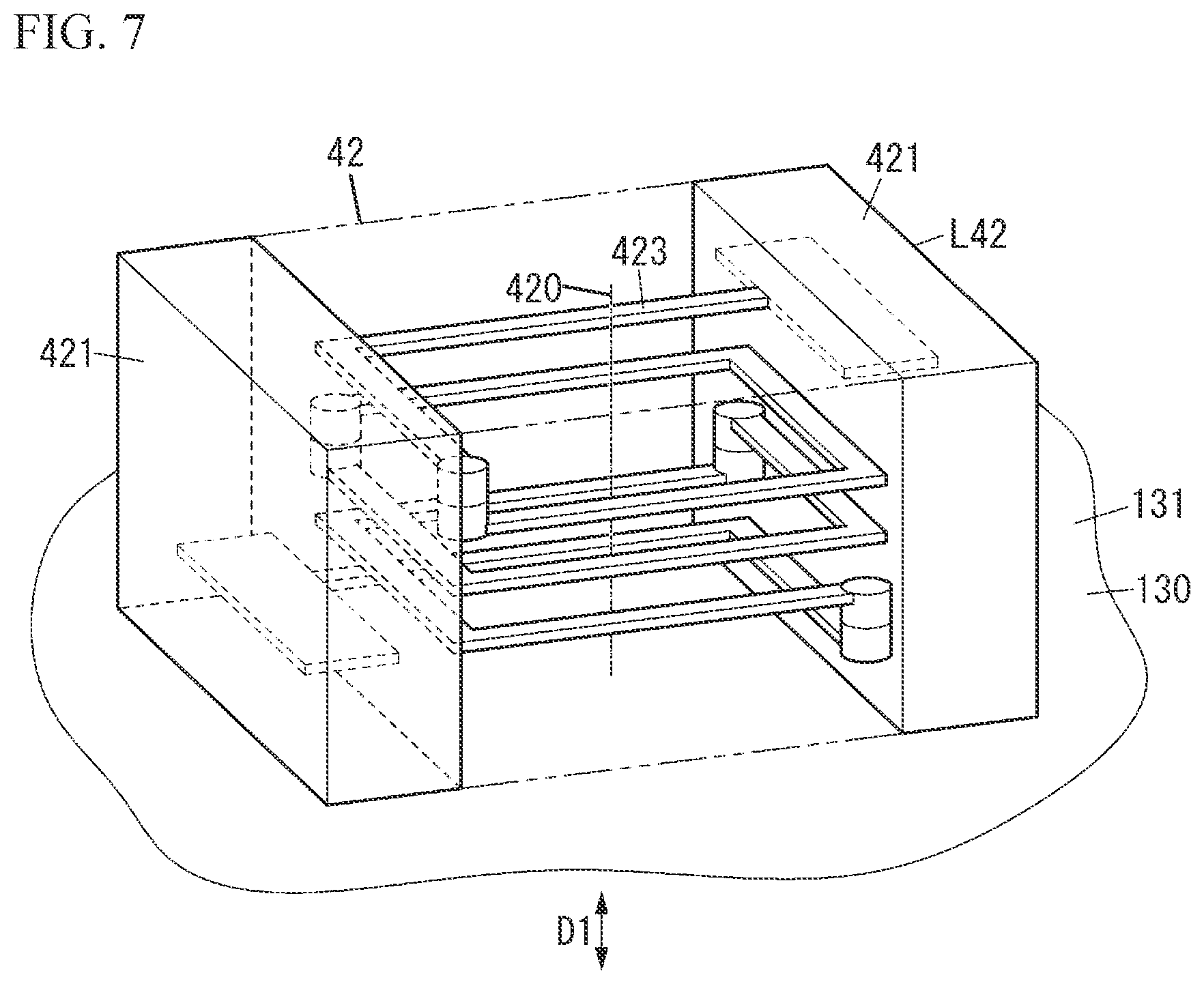 Patent US12562698 Figure 7 – Radio-frequency module and communication device