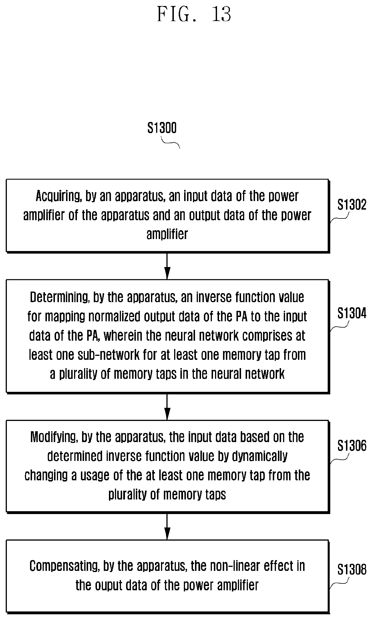 Patent US12562699 Figure 18 – Apparatus and method for controlling non-linear effect of power amplifier