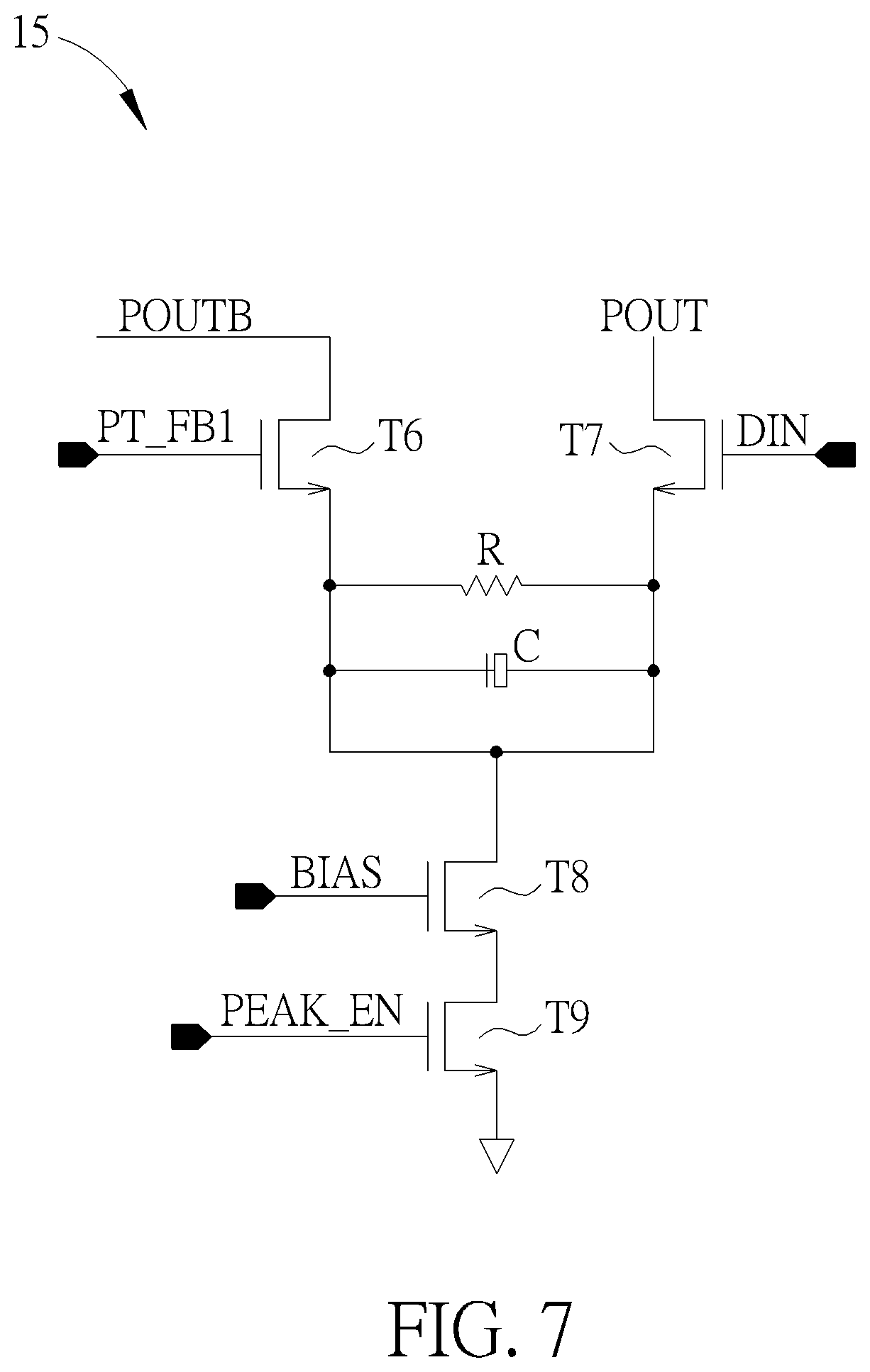 Patent US12562700 Figure 4 – Self-controlled equalization circuit capable of providing an automatic gain control mechanism