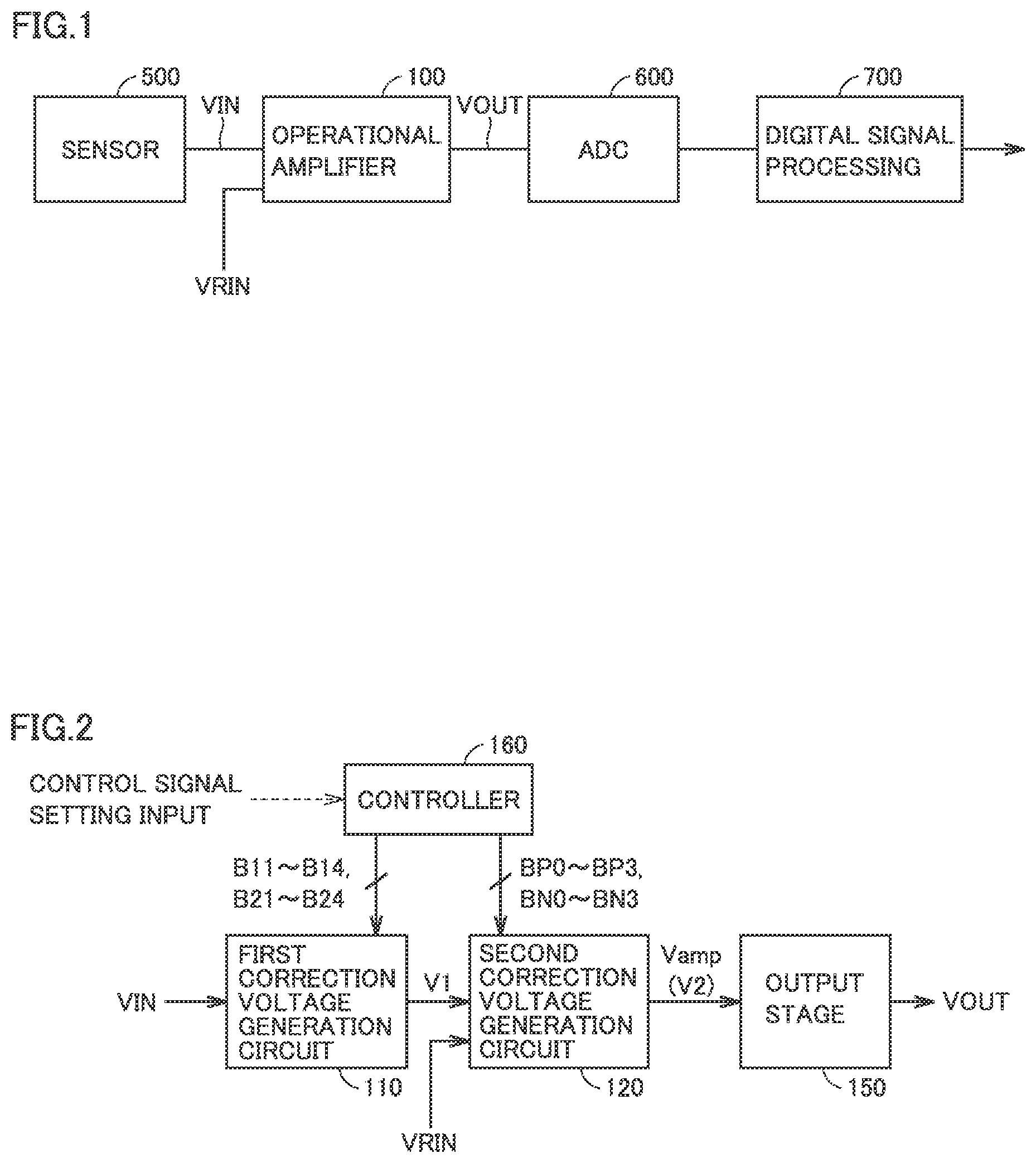 Patent US12562703 Figure 1 – Offset correction circuit
