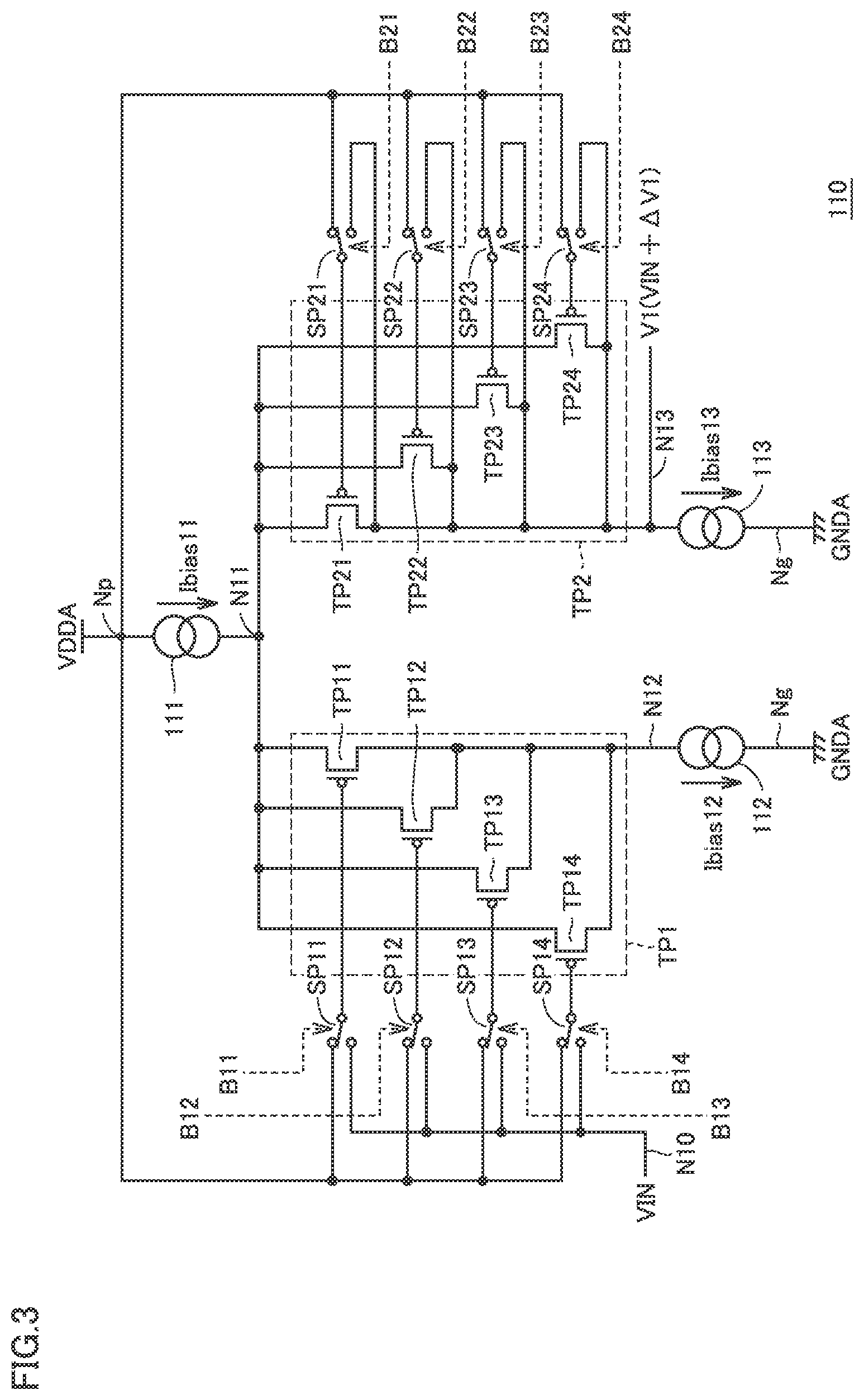 Patent US12562703 Figure 2 – Offset correction circuit