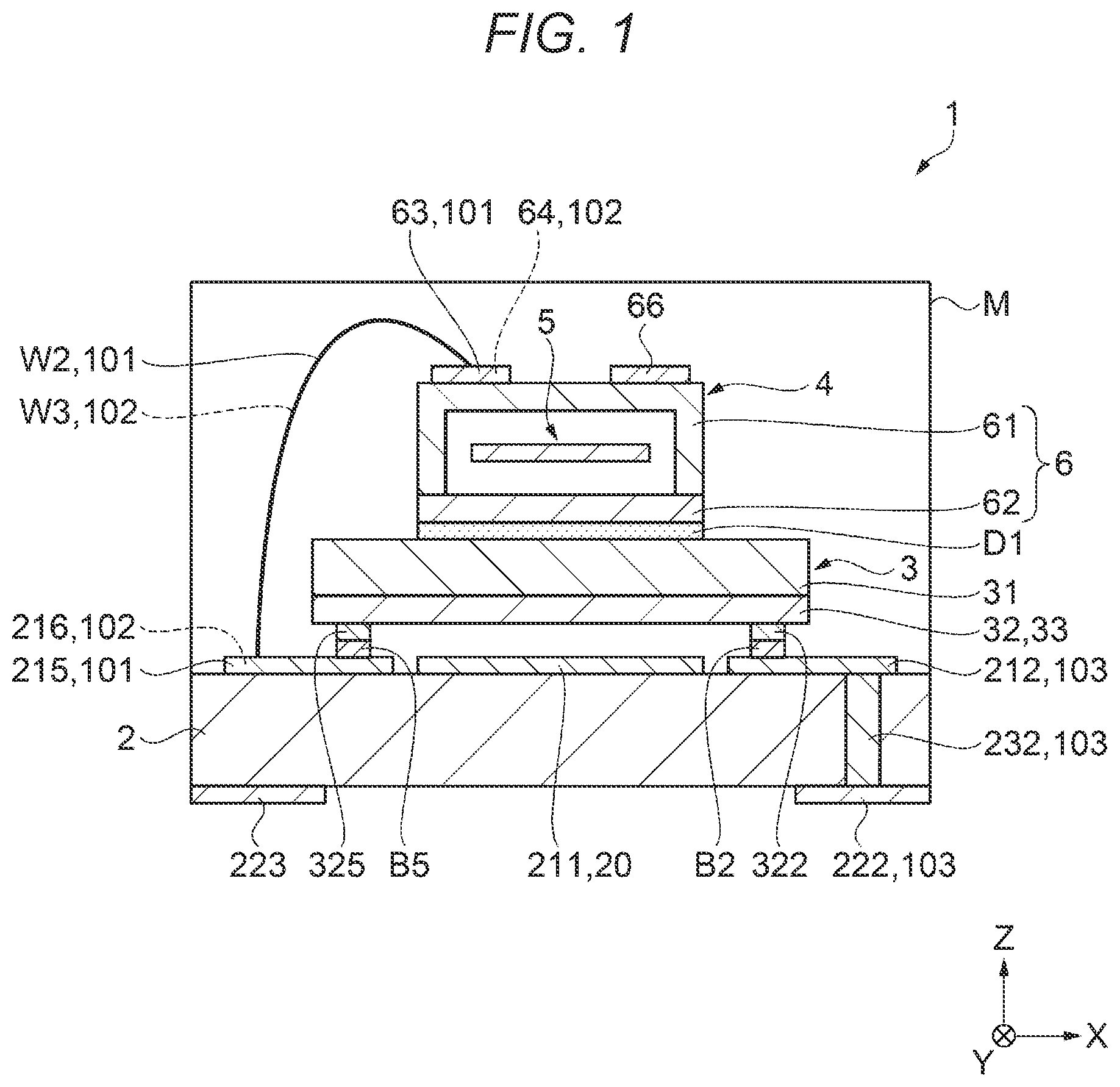Patent US12562708 Figure 1 – Vibrator device