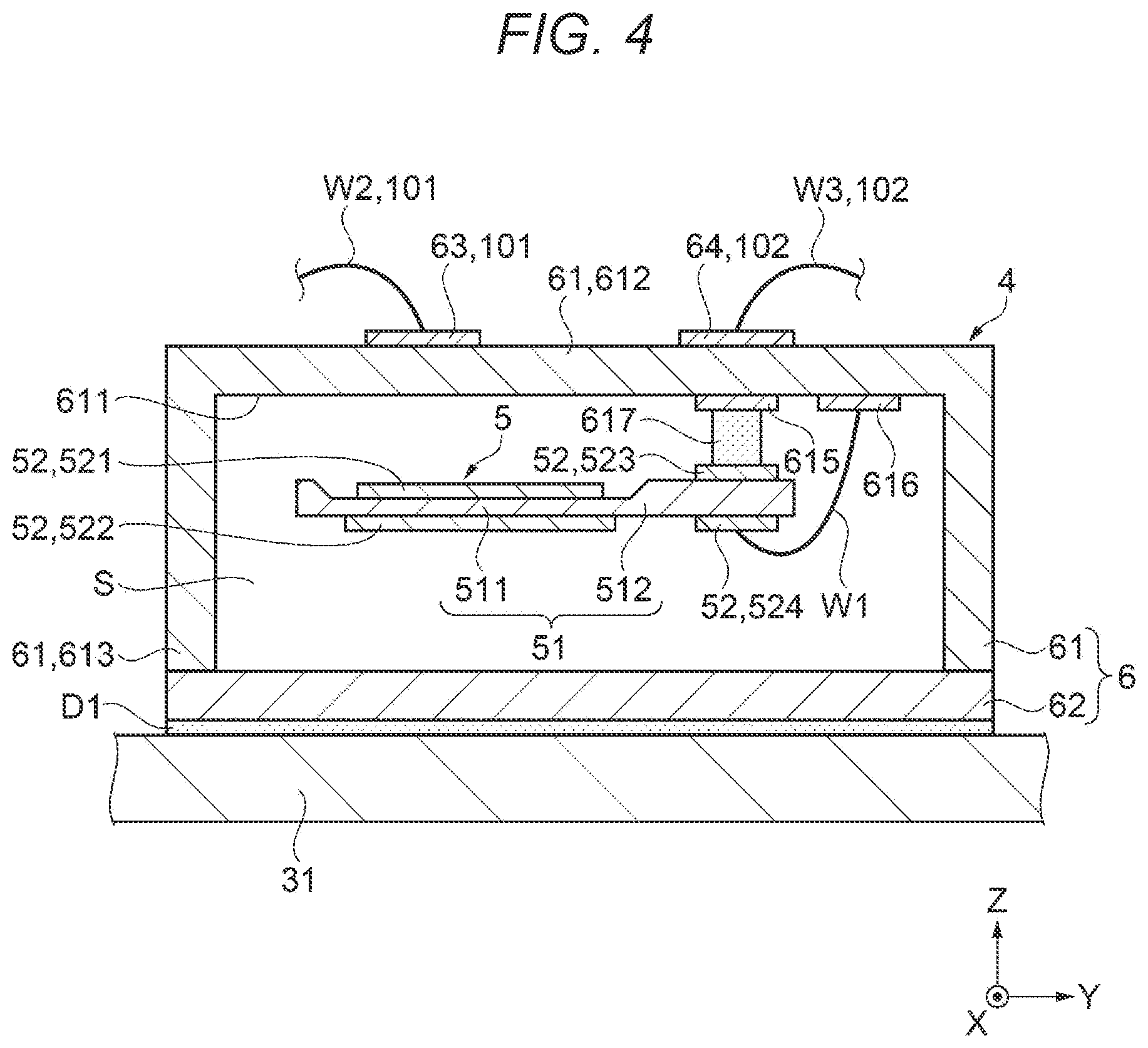 Patent US12562708 Figure 4 – Vibrator device