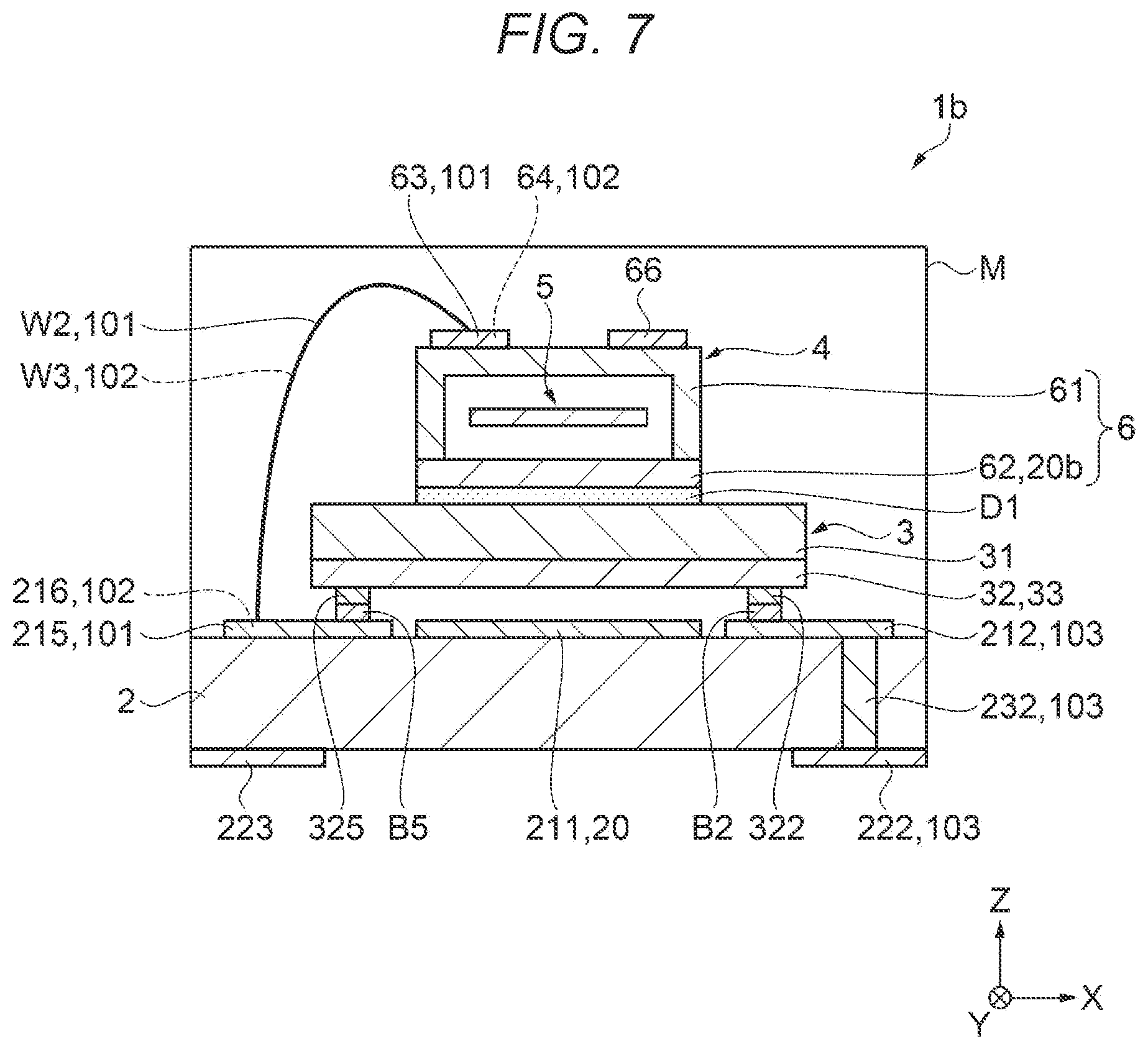 Patent US12562708 Figure 7 – Vibrator device