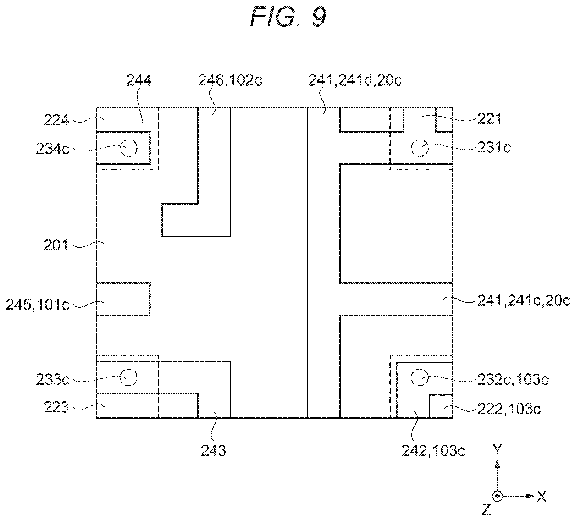 Patent US12562708 Figure 9 – Vibrator device