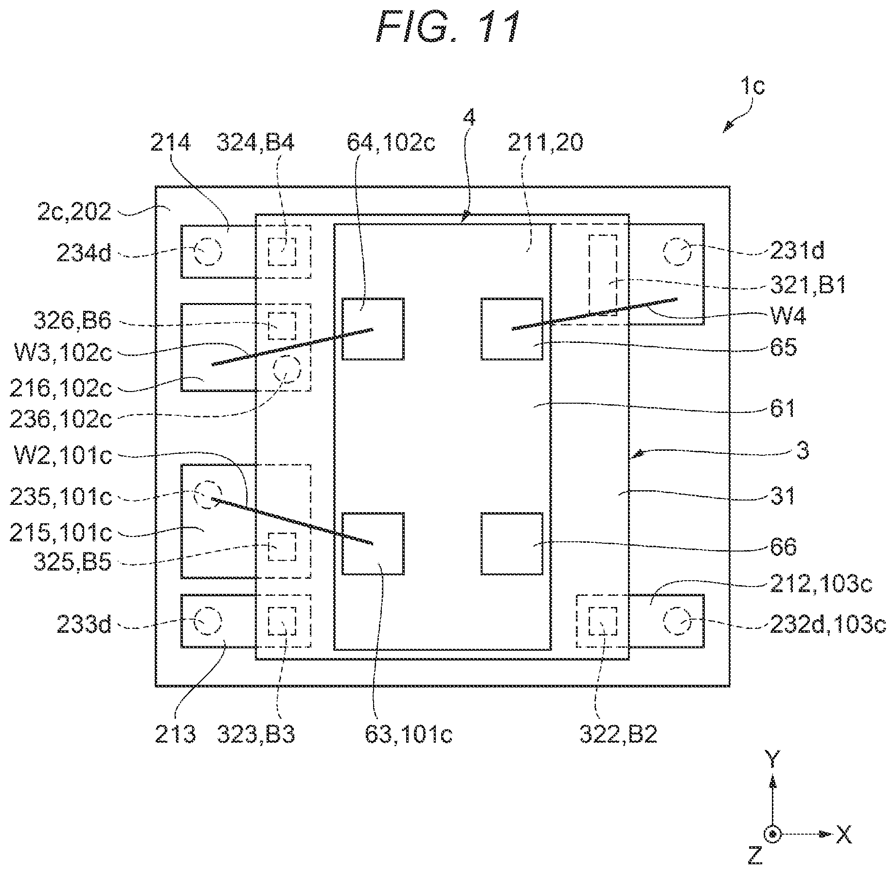 Patent US12562708 Figure 11 – Vibrator device