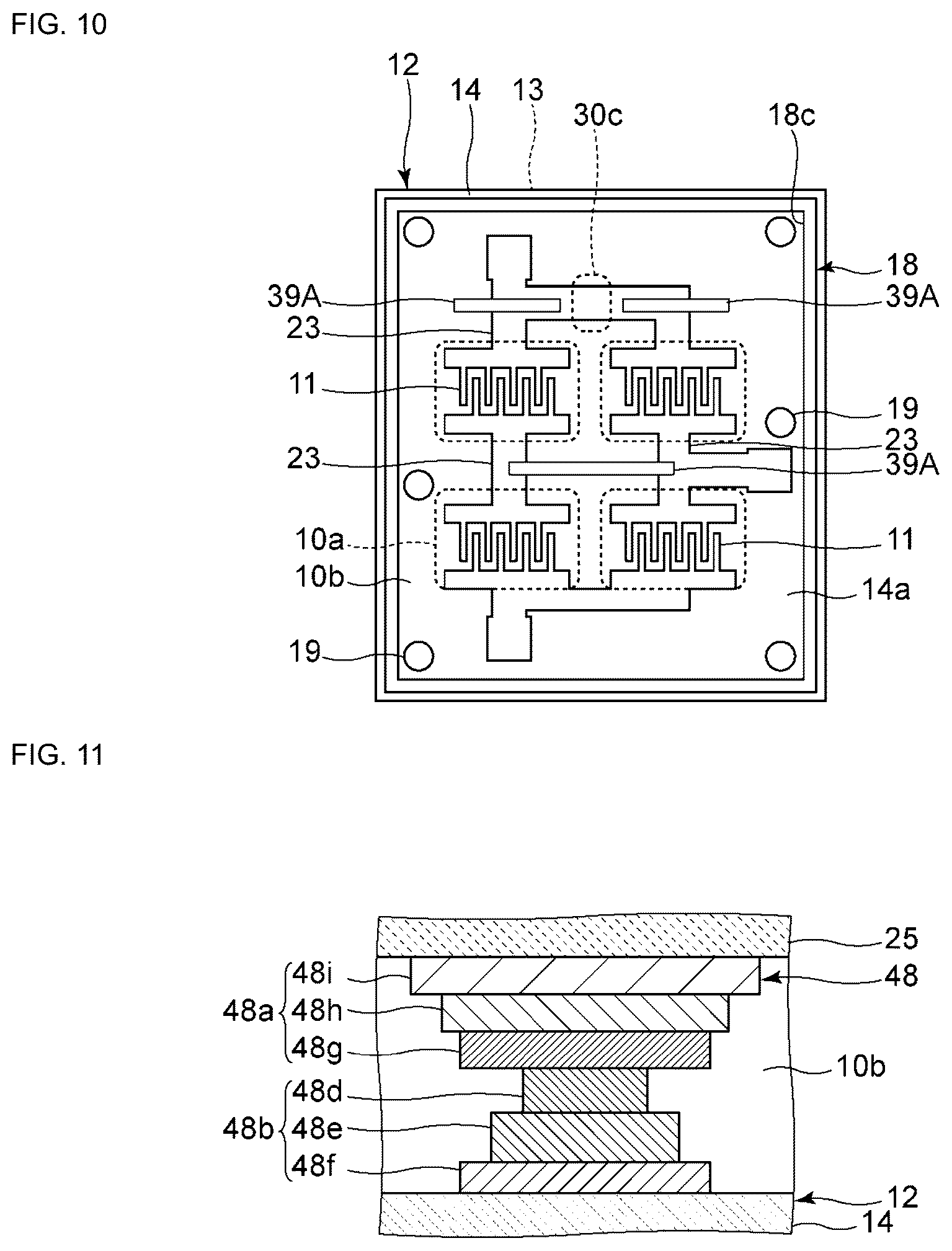 Patent US12562709 Figure 5 – Acoustic wave device