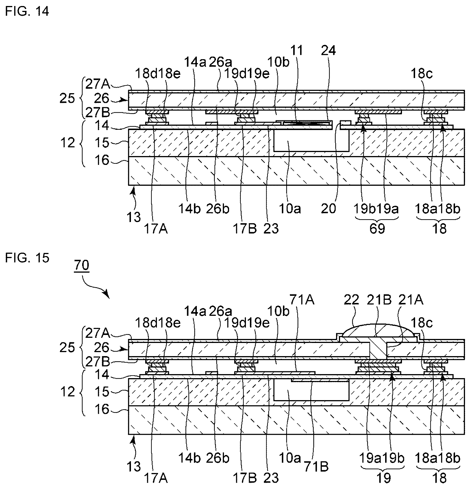 Patent US12562709 Figure 7 – Acoustic wave device