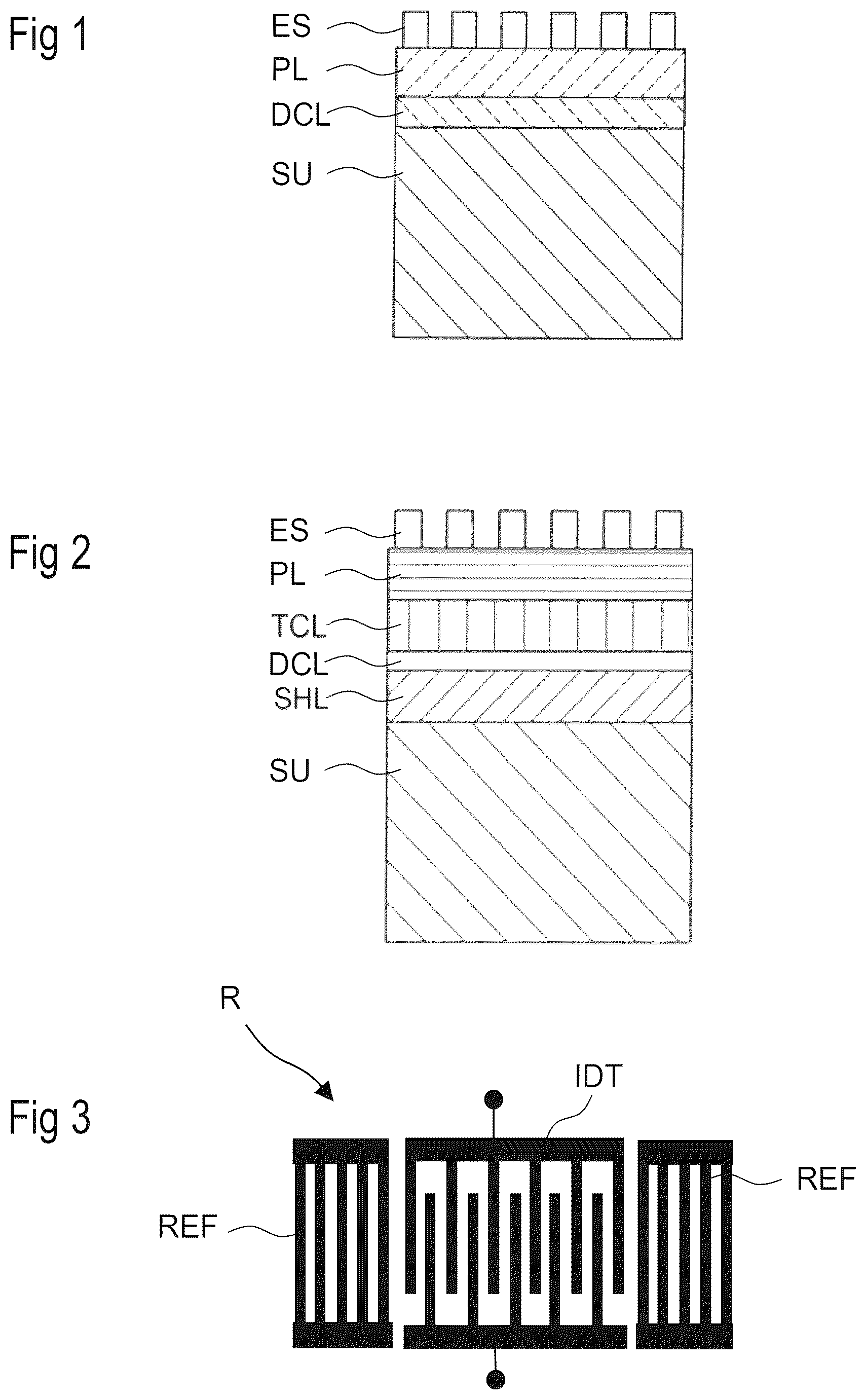 Patent US12562712 Figure 1 – Ultra-high frequency micro-acoustic device