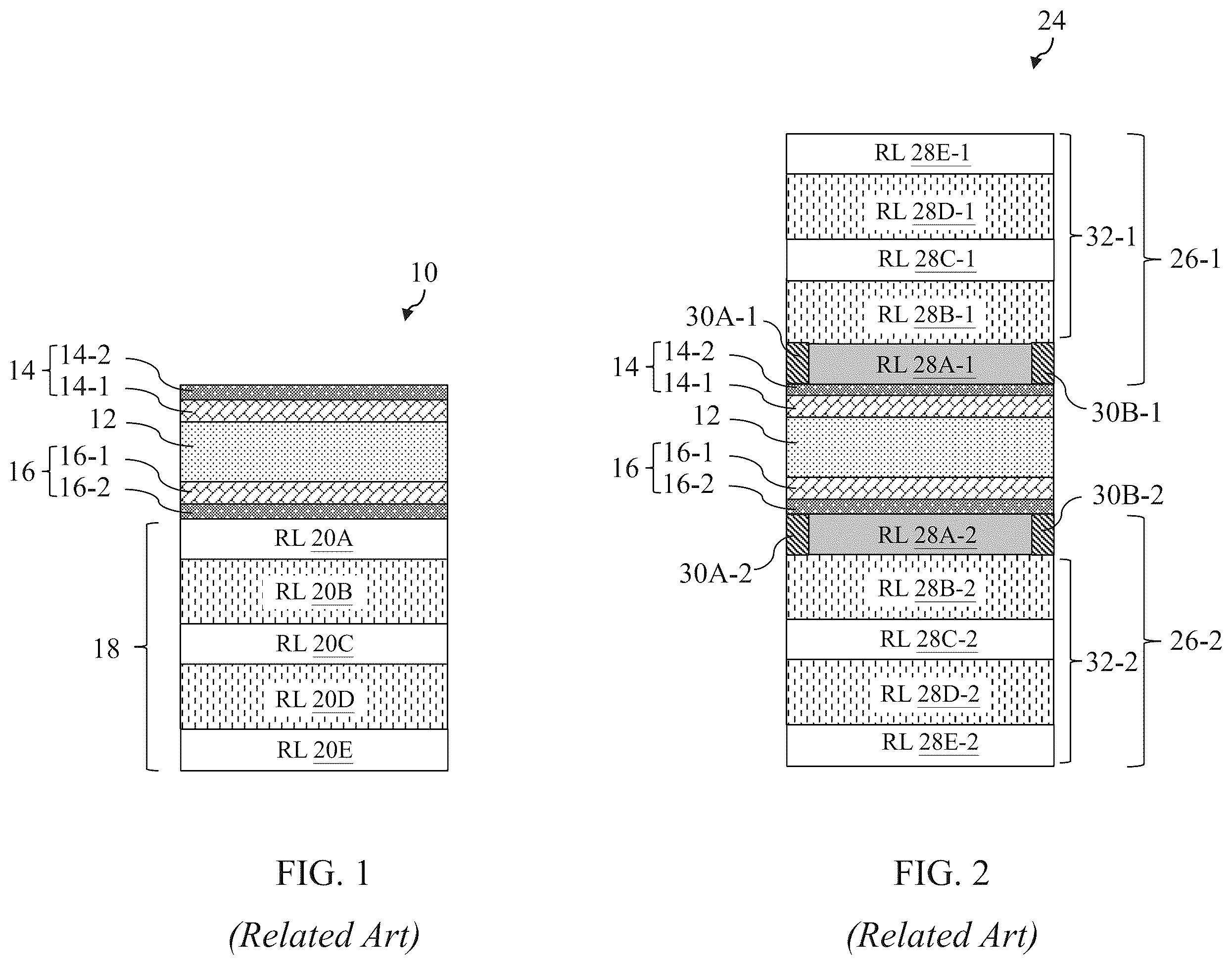 Patent US12562713 Figure 1 – Acoustic resonator structure with improved temperature coefficient of frequency (TCF)