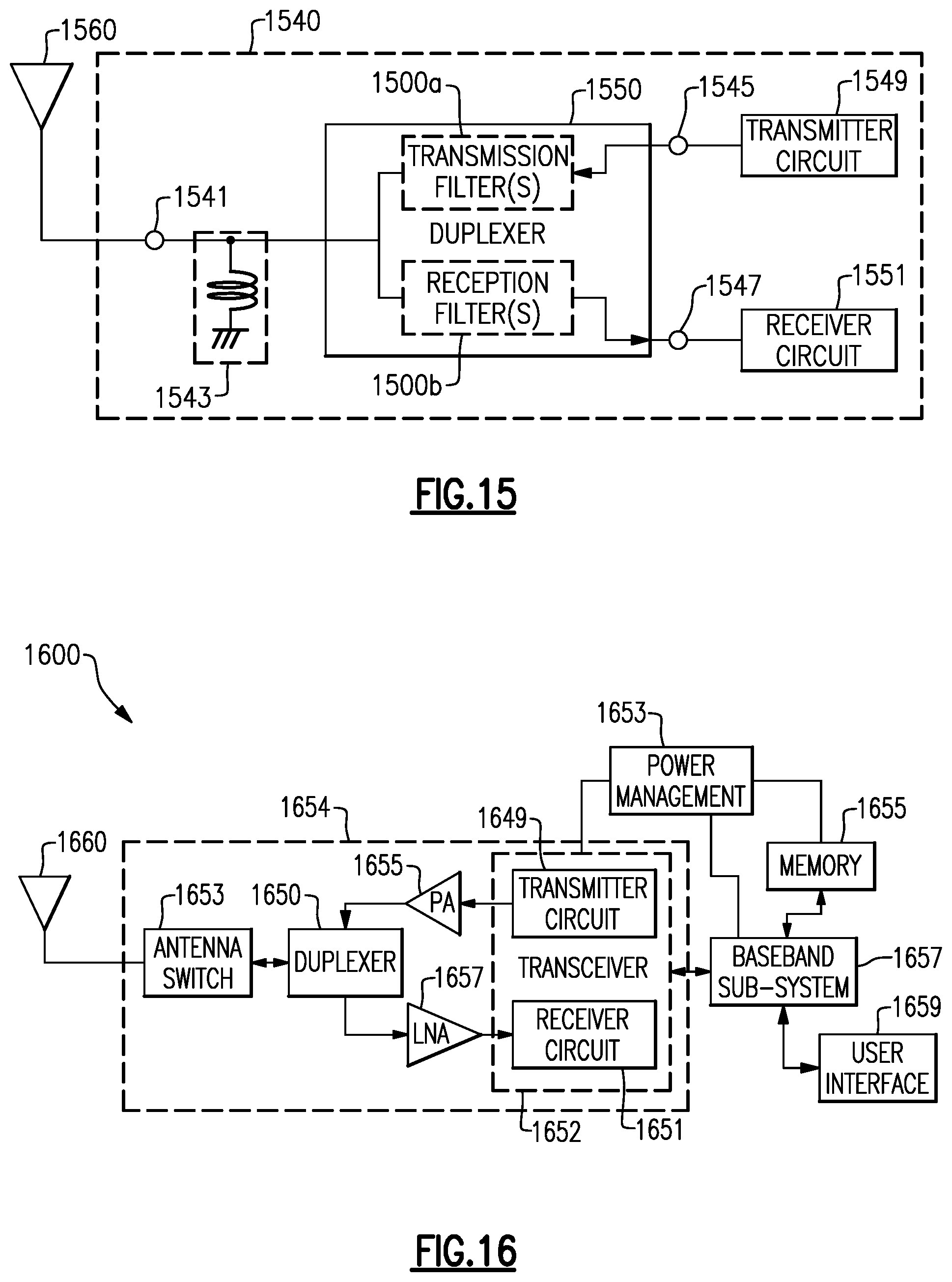 Patent US12562714 Figure 15 – Transversal lamb wave filter with improved out of band rejection