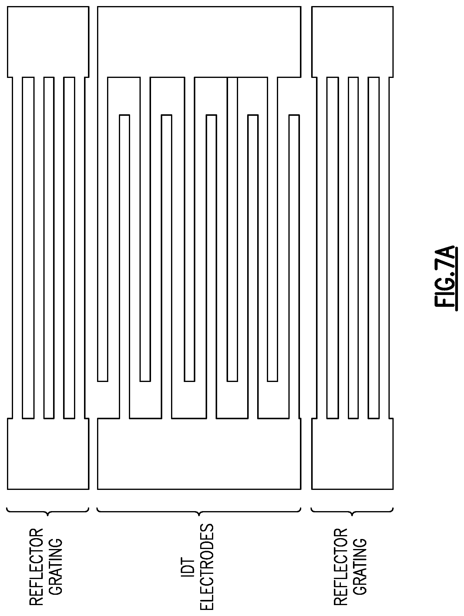 Patent US12562715 Figure 10 – Small sized acoustic wave device with partially different interdigital transducer electrode thicknesses