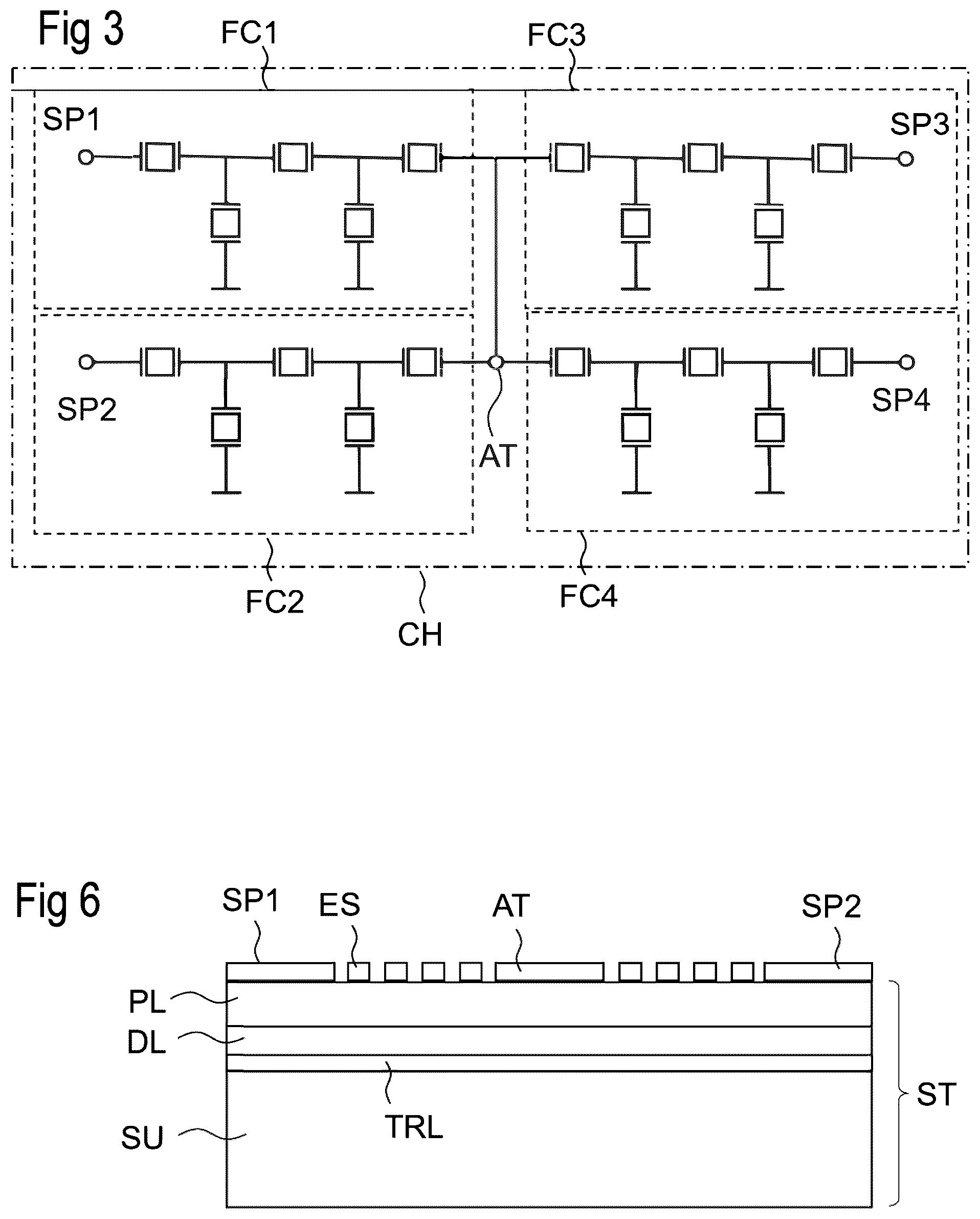 Patent US12562716 Figure 2 – Single substrate multiplexer