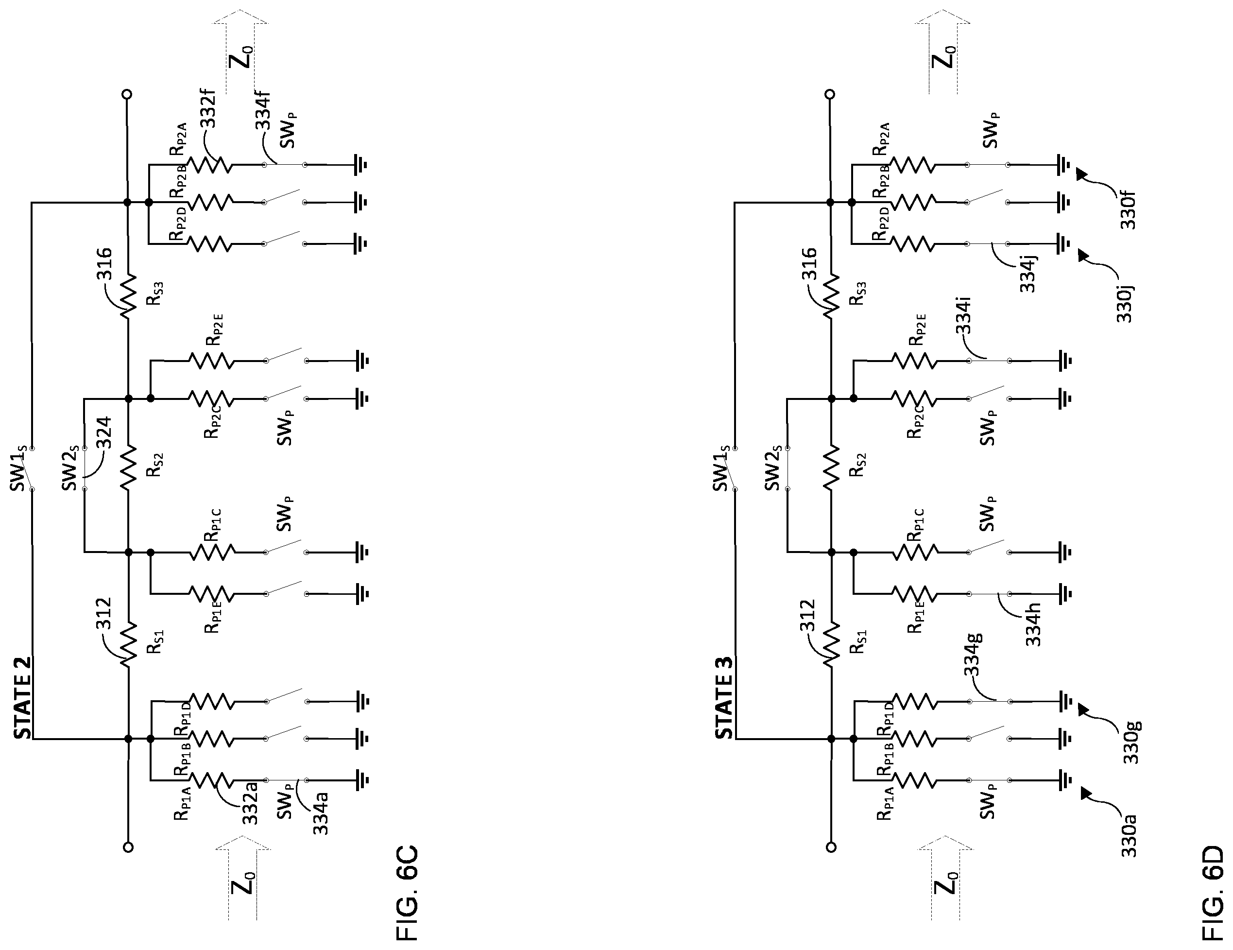 Patent US12562717 Figure 8 – Multi-gain-step digital step attenuator