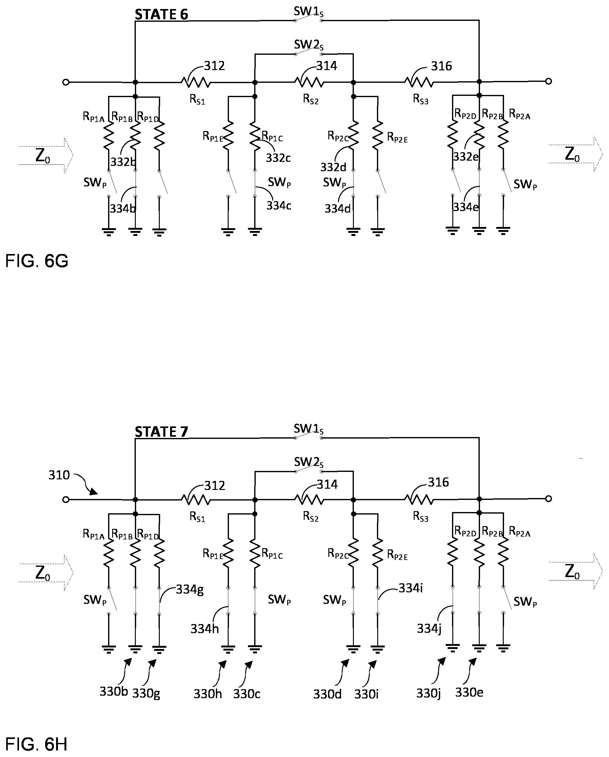 Patent US12562717 Figure 10 – Multi-gain-step digital step attenuator