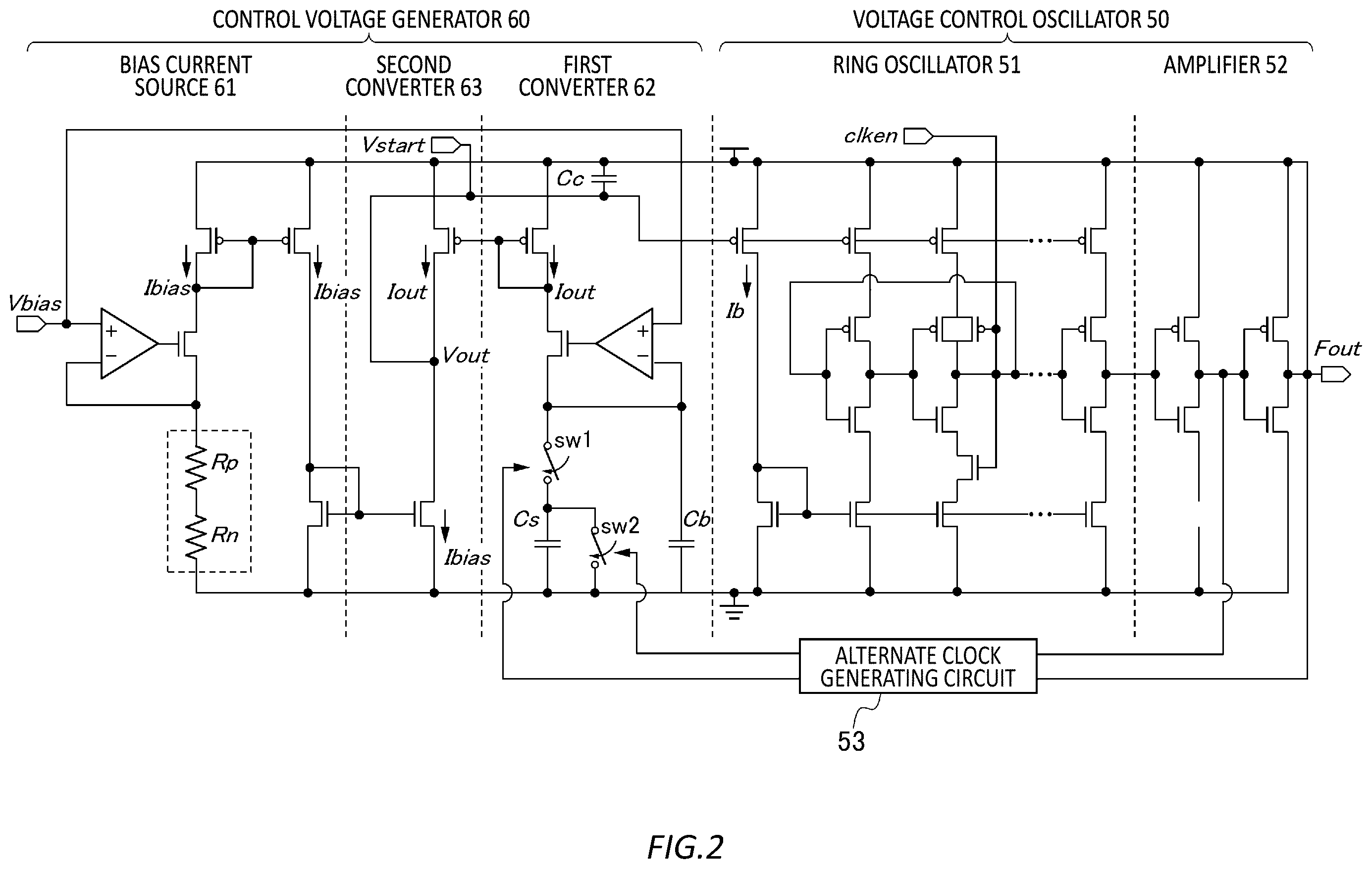 Patent US12562718 Figure 2 – Clock generating apparatus and driving apparatus