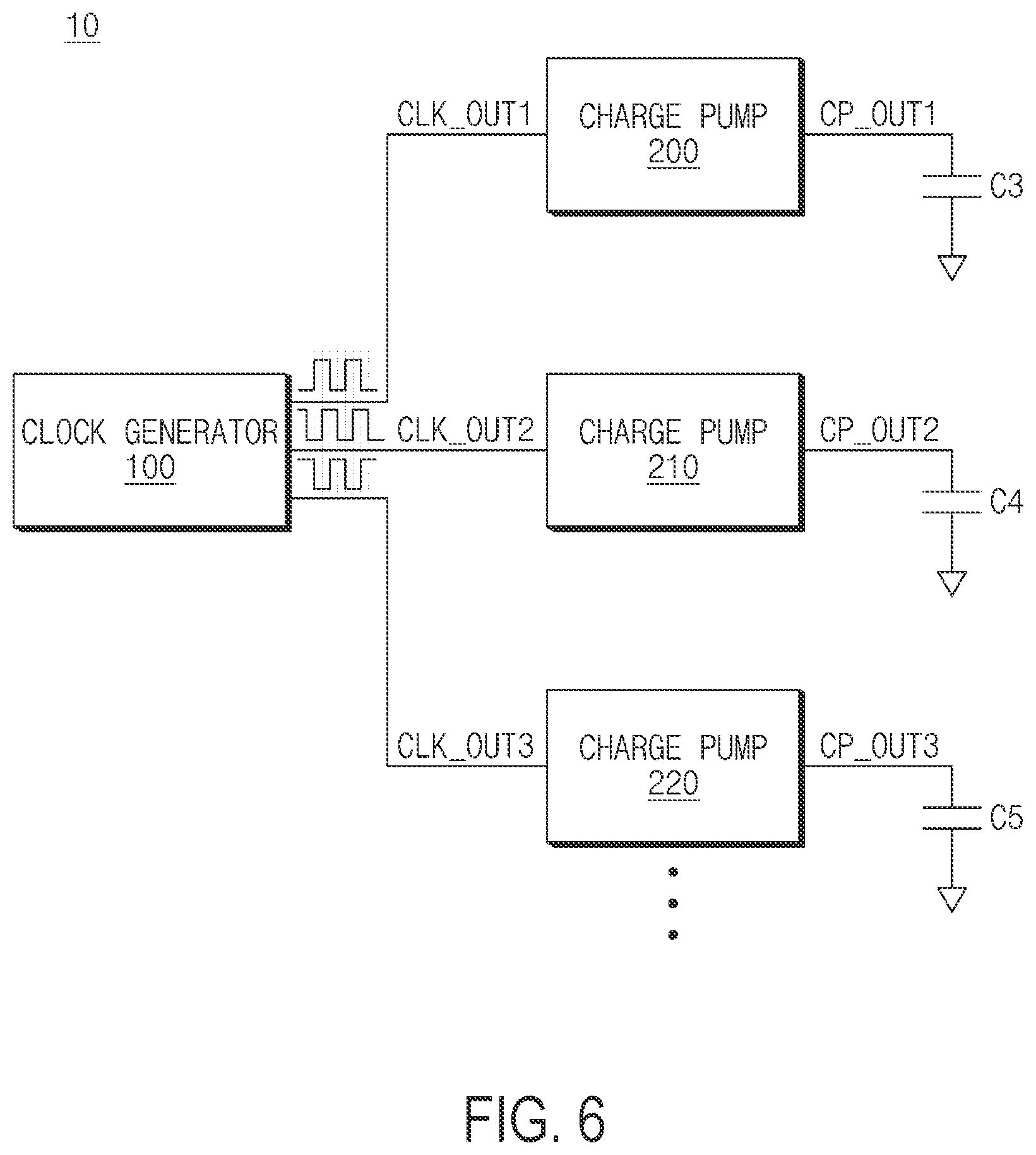 Patent US12562726 Figure 6 – Clock generator and voltage generation circuit including the same