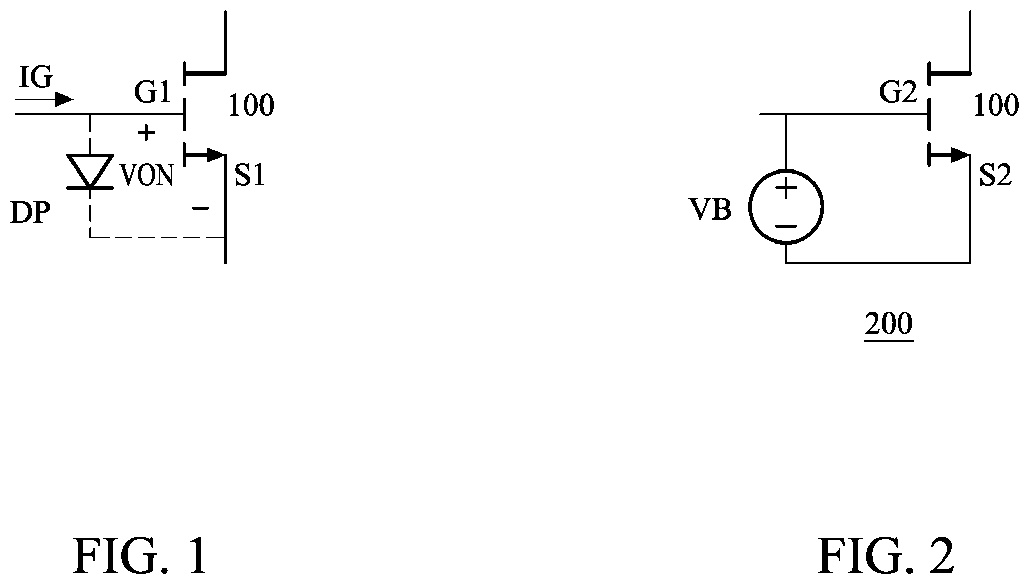 Patent US12562731 Figure 1 – Driving circuit for driving either voltage-driven or current-driven switch