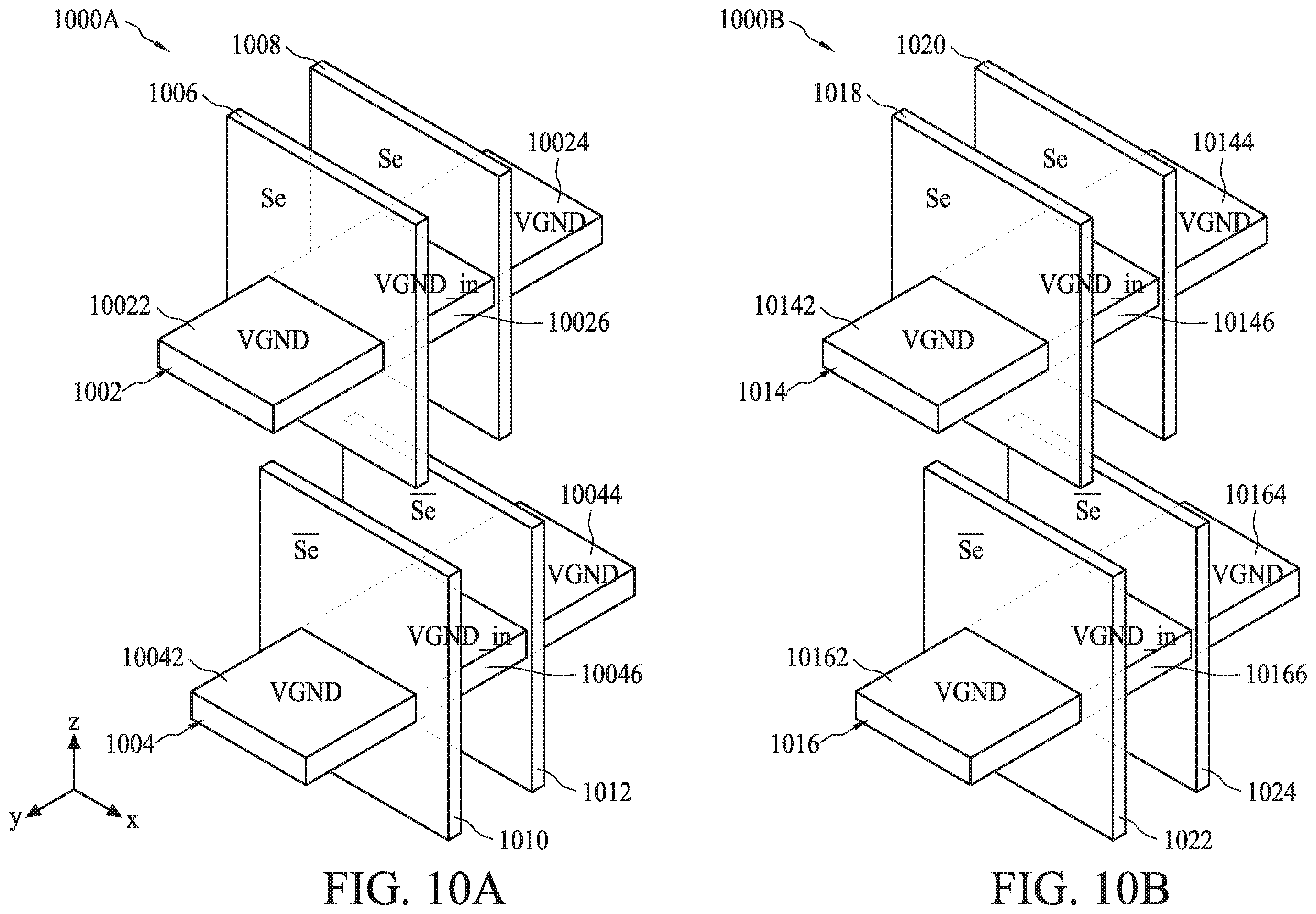 Patent US12562734 Figure 10 – Power switch circuit, IC structure of power switch circuit, and method of forming IC structure