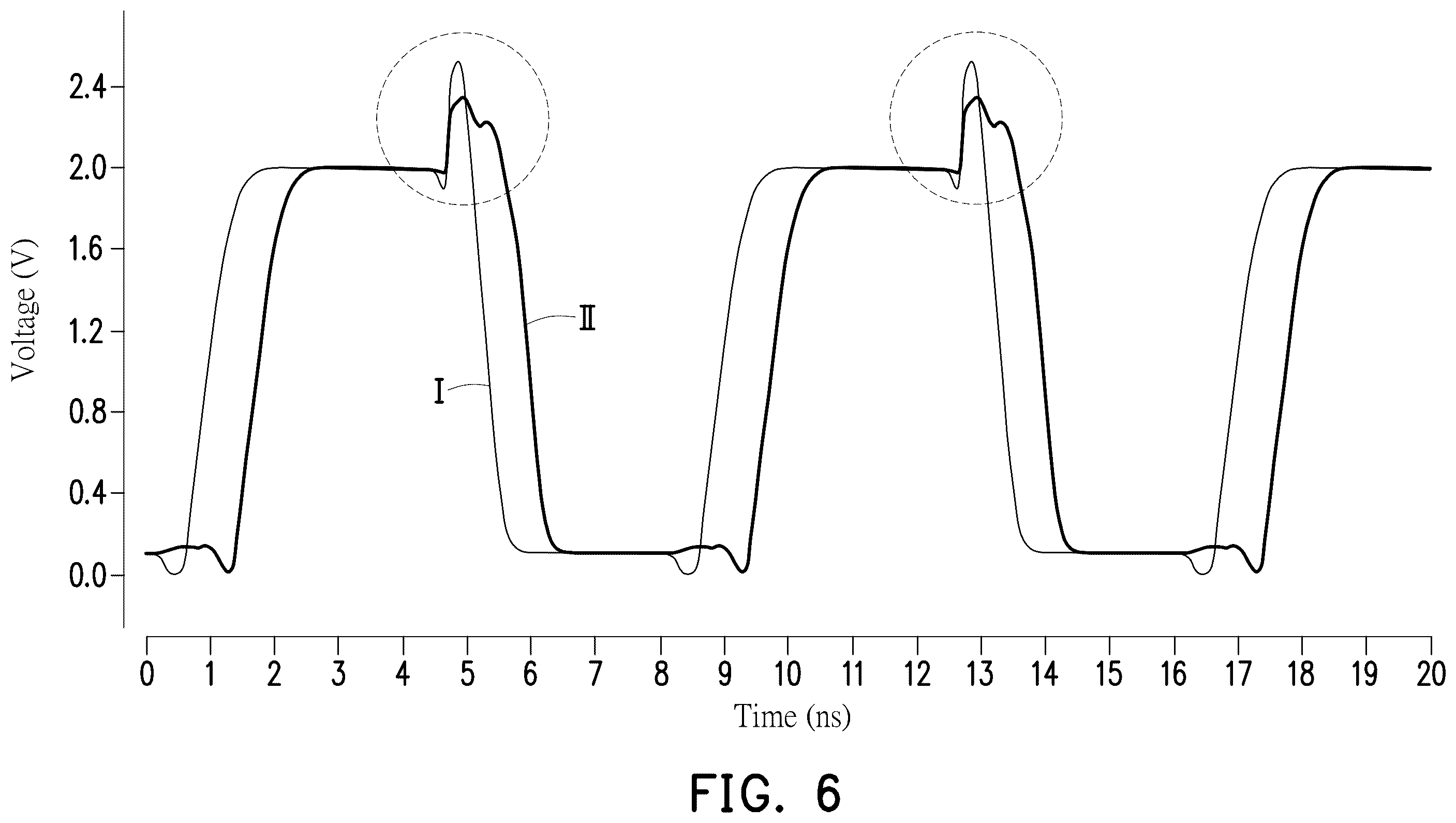 Patent US12562735 Figure 5 – Over drive circuit and input/output circuit
