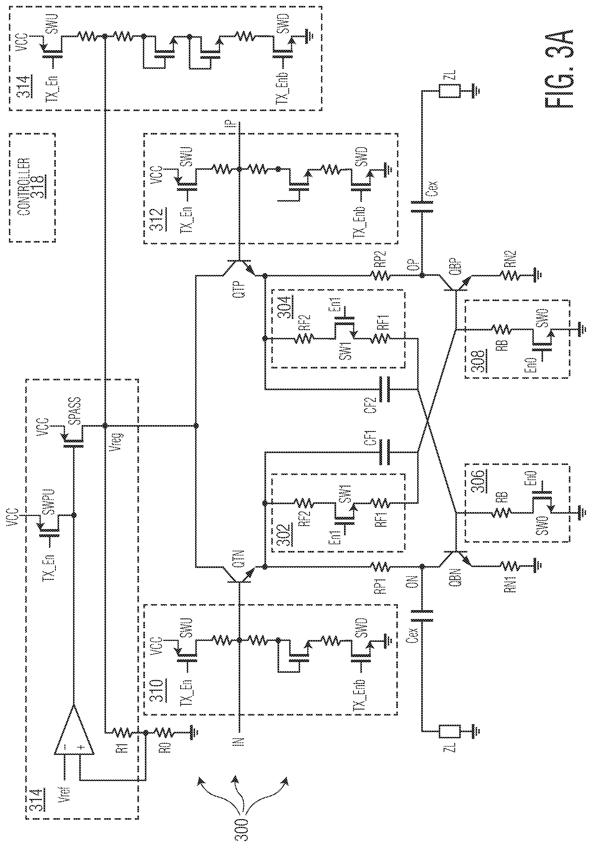 Patent US12562740 Figure 4 – ReDriver circuit