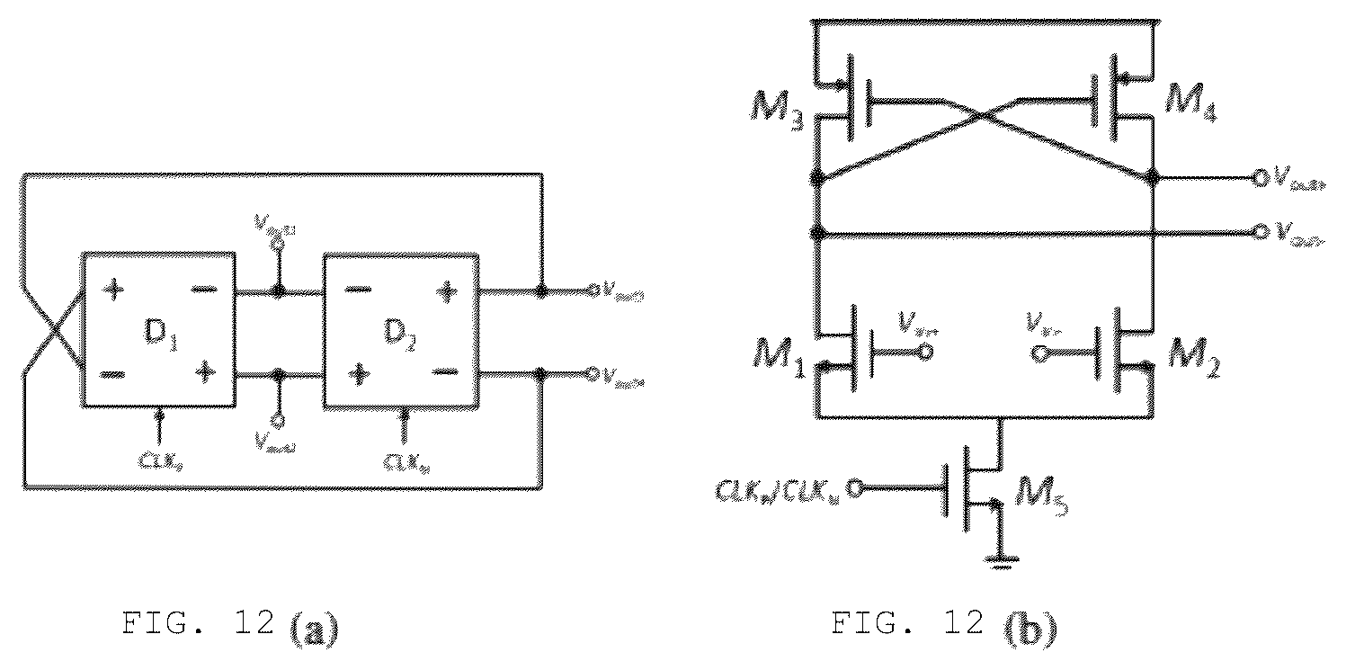 Patent US12562743 Figure 10 – Reconfigurable array for analog applications