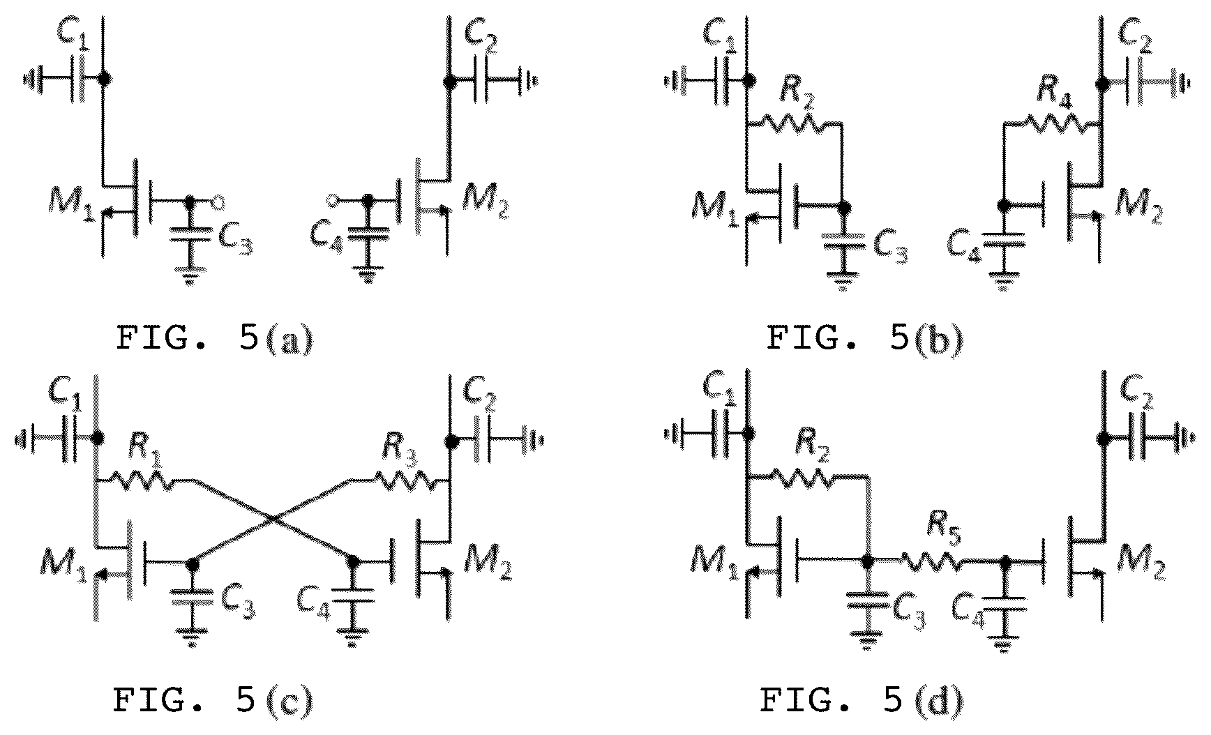 Patent US12562744 Figure 4 – Reconfigurable array for analog applications