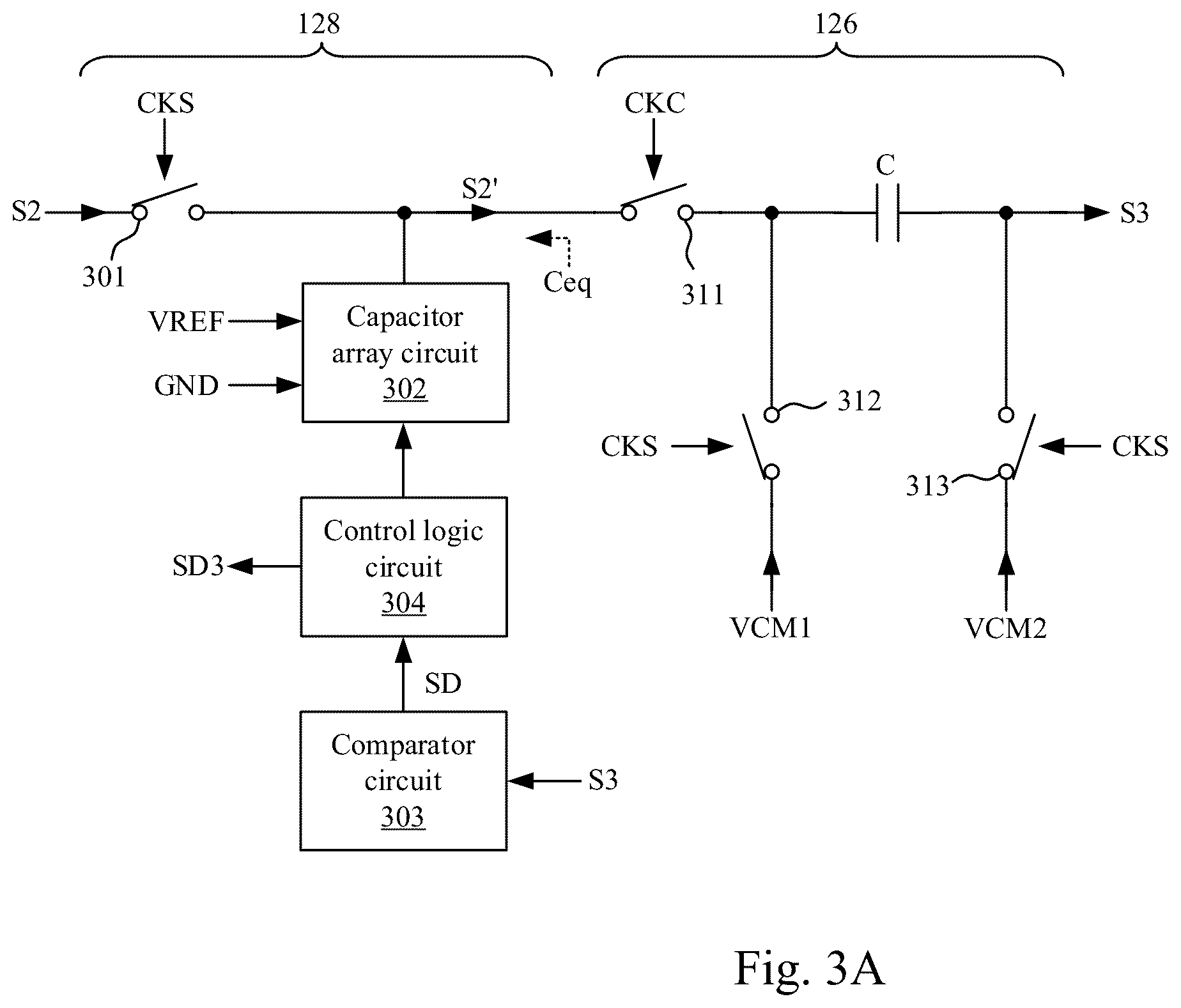 Patent US12562746 Figure 3 – Wired communication receiver with DC level shift