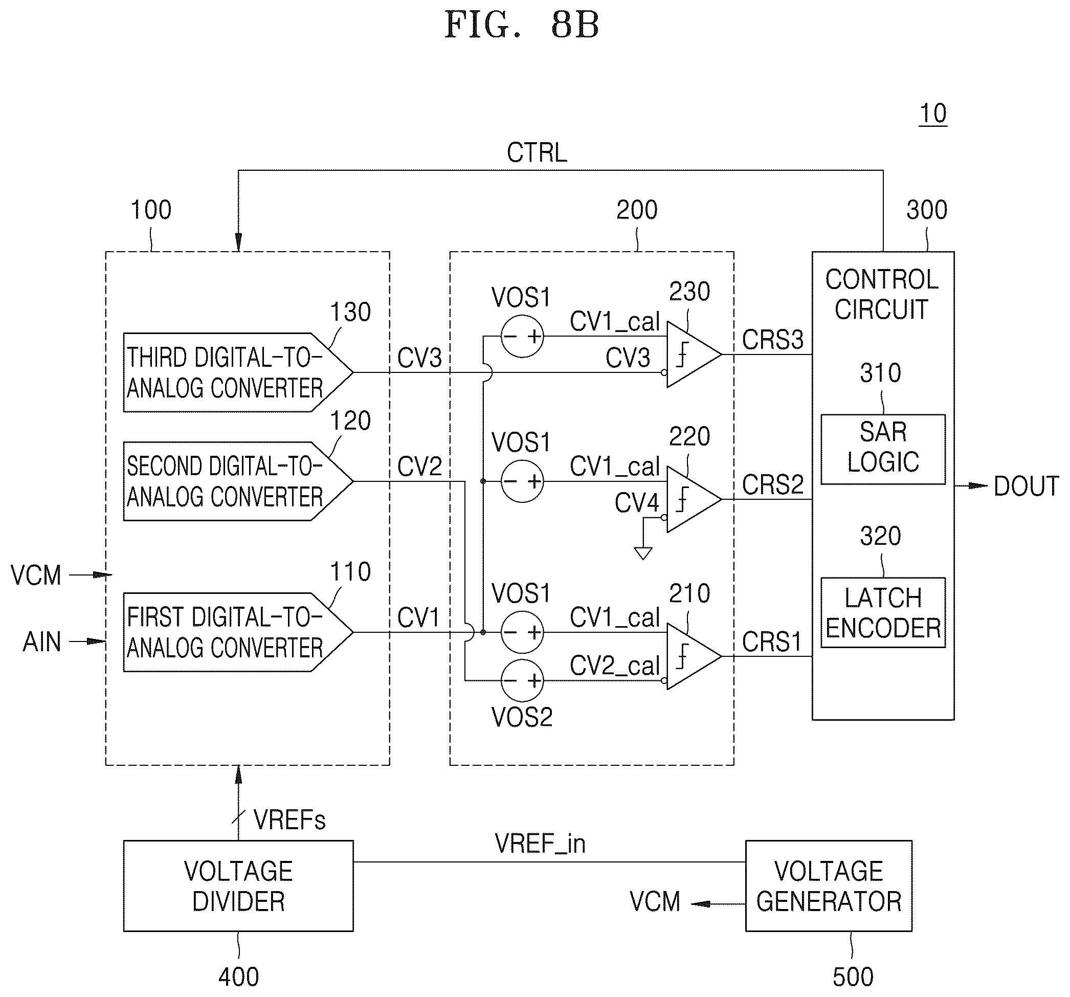 Patent US12562747 Figure 14 – Analog-to-digital converter and offset correction method thereof