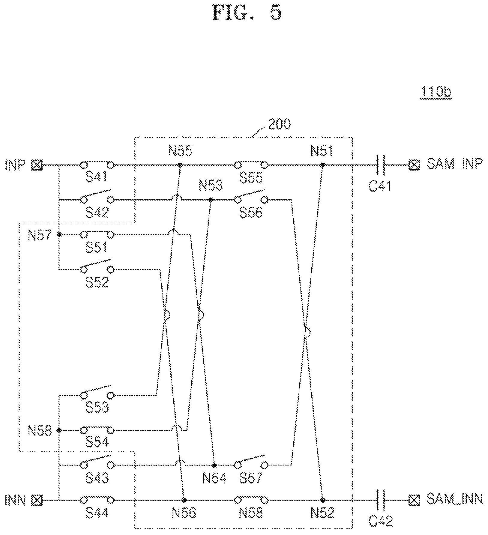 Patent US12562749 Figure 7 – Sampling circuit and operating method of the same