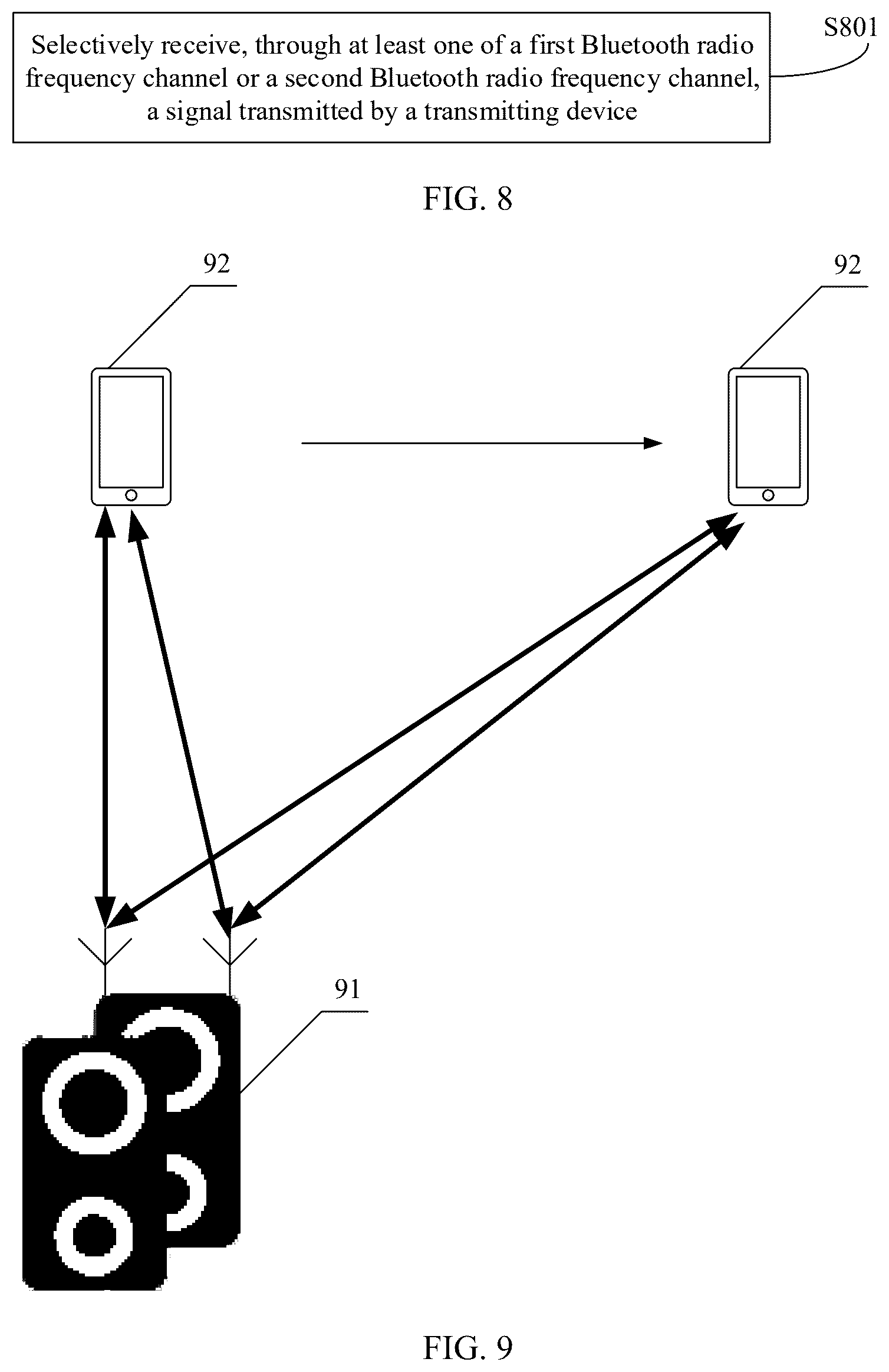 Patent US12562758 Figure 8 – Bluetooth chip, signal receiving method, and bluetooth communications apparatus