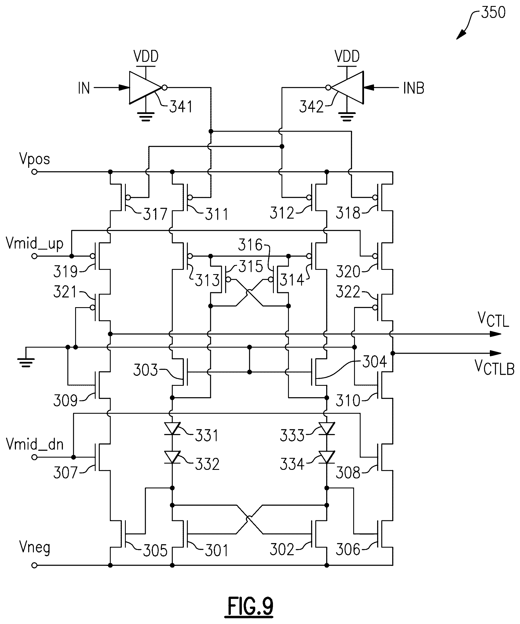 Patent US12562760 Figure 11 – Envelope controlled radio frequency switches