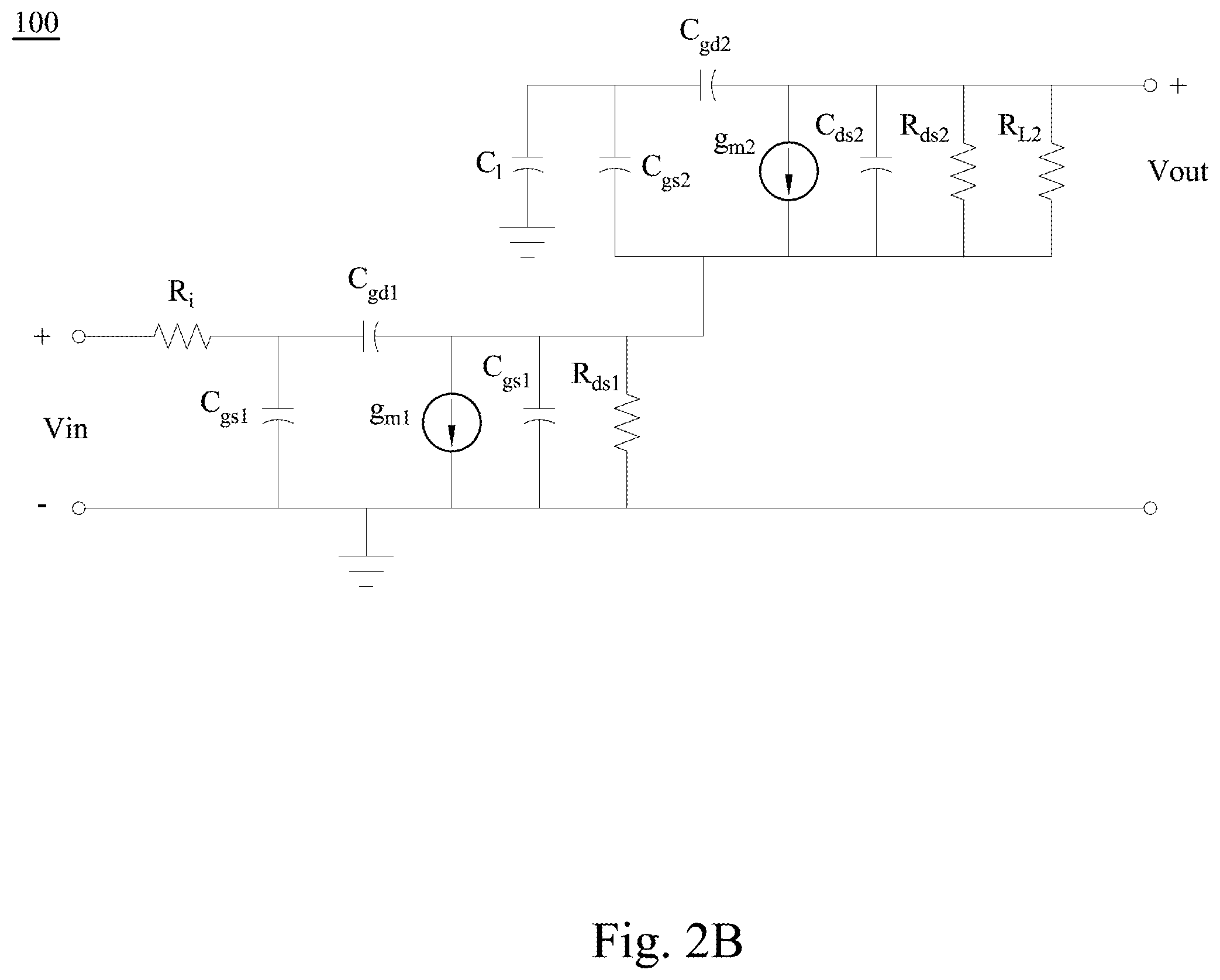 Patent US12562761 Figure 3 – Power amplifier and radio frequency front-end circuit