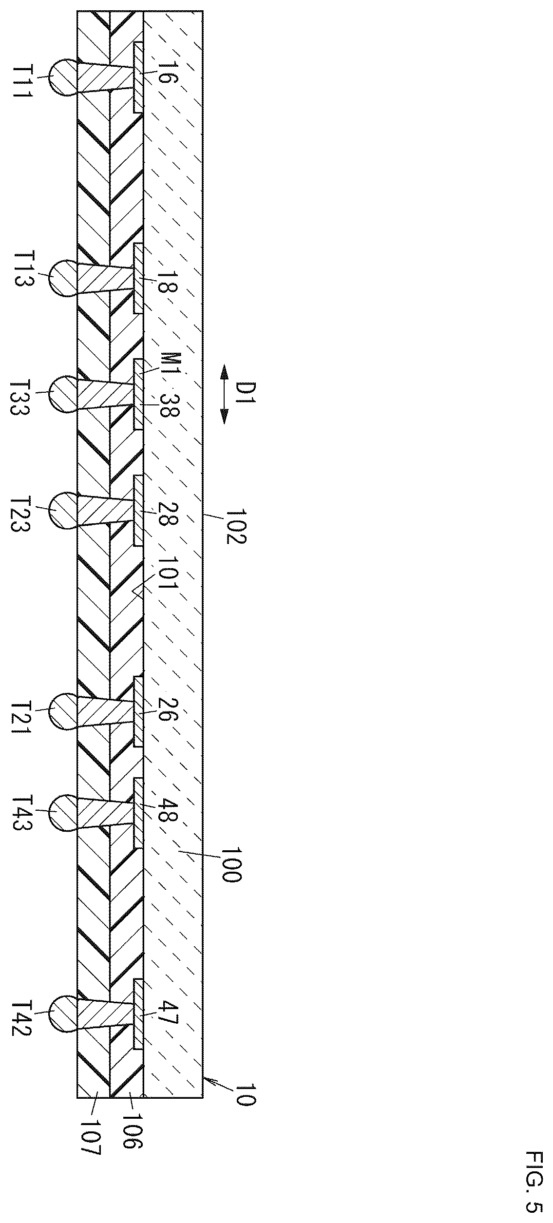 Patent US12562767 Figure 5 – Radio-frequency module and communication device