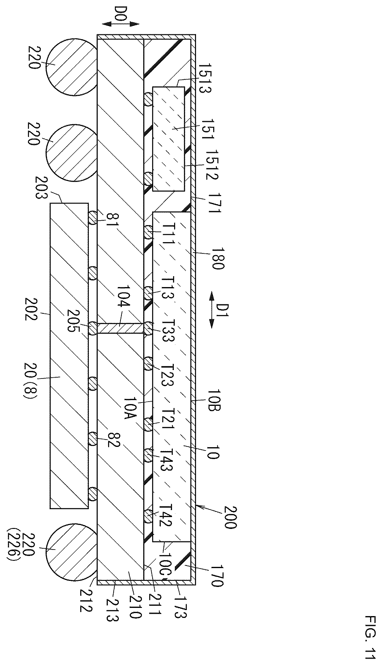 Patent US12562767 Figure 9 – Radio-frequency module and communication device