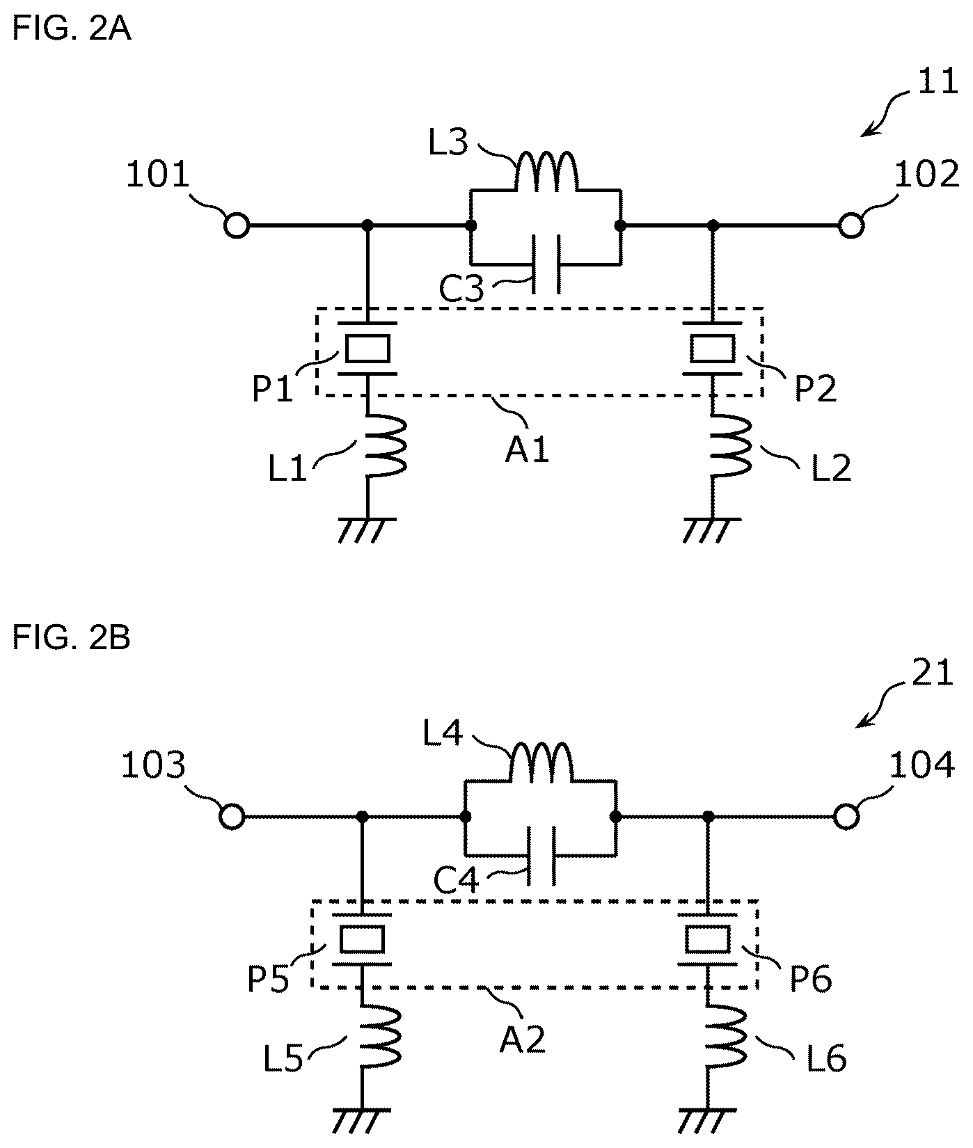 Patent US12562768 Figure 2 – Radio-frequency module and communication device