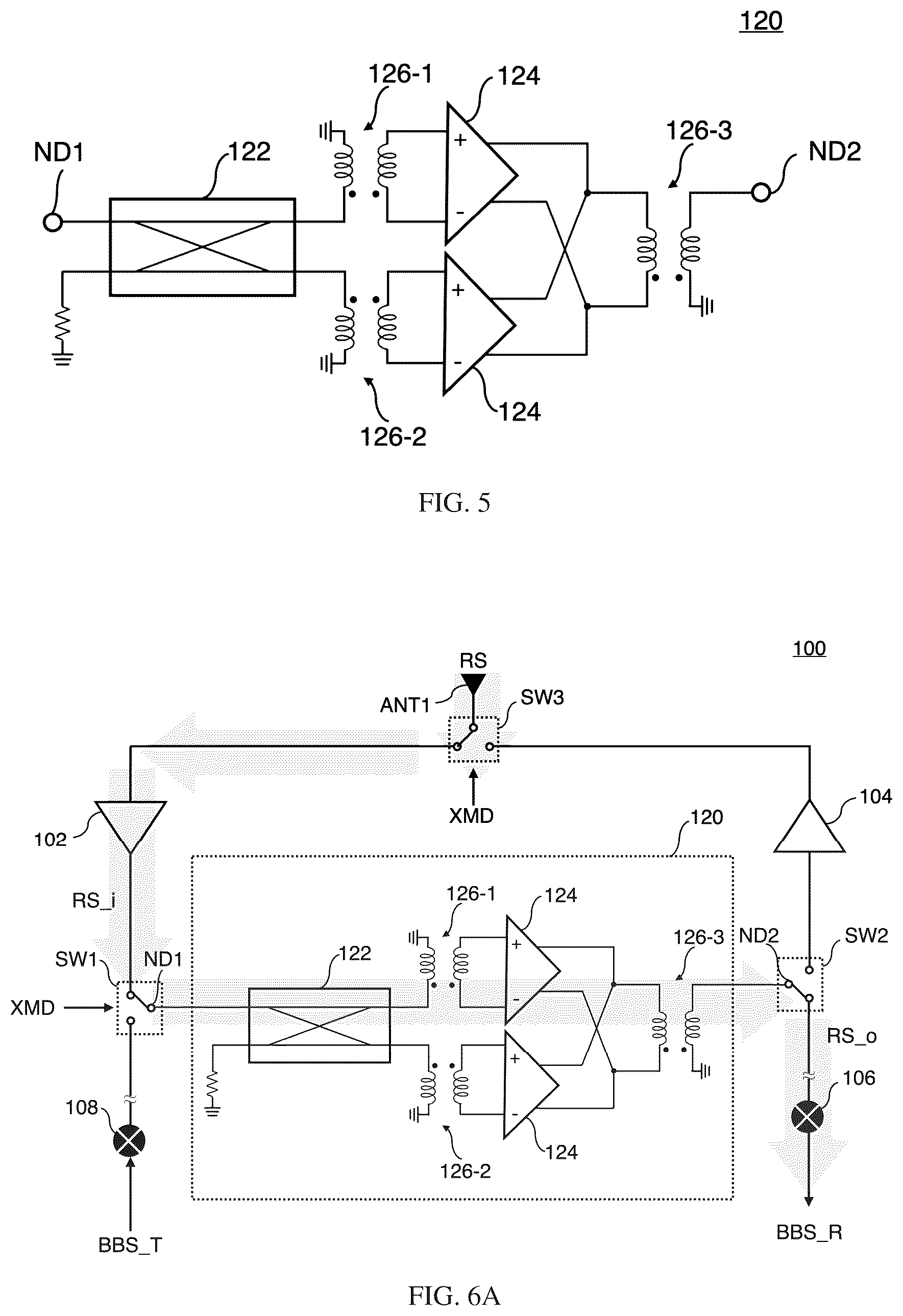 Patent US12562771 Figure 5 – Transceiver and wireless communication apparatus including the same