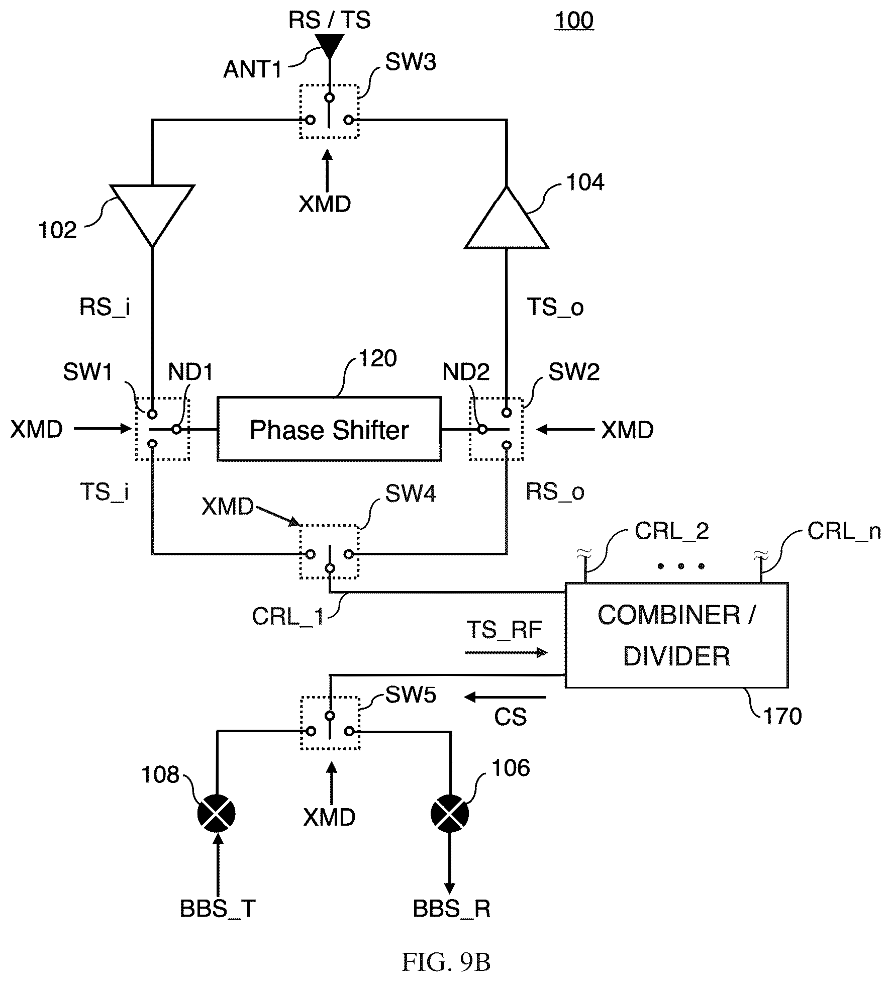 Patent US12562771 Figure 10 – Transceiver and wireless communication apparatus including the same